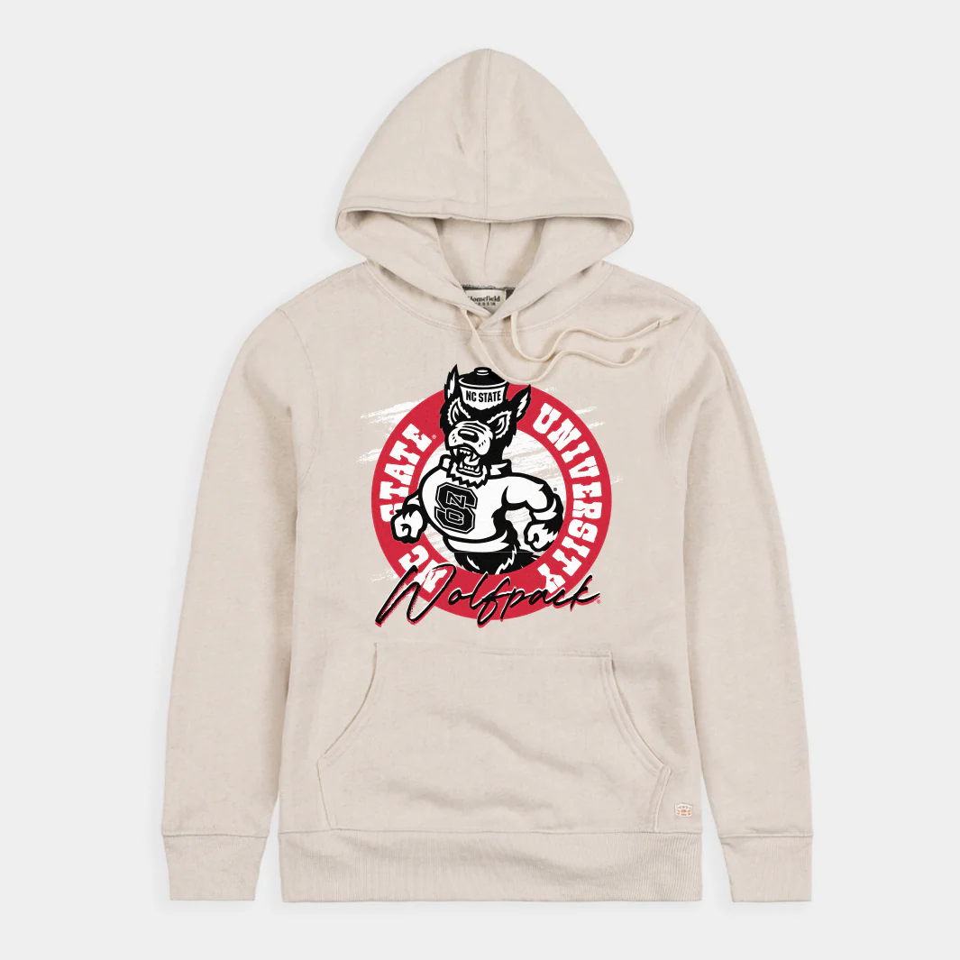 Throwback NC State Logo Hoodie
