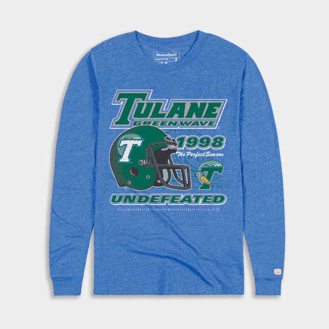 Tulane Football 1998 Perfect Season Long Sleeve