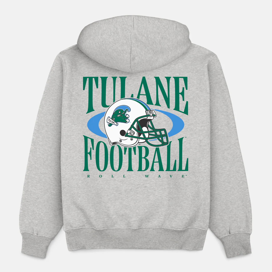 Tulane Football Kickoff Heavyweight Hoodie - Image 2