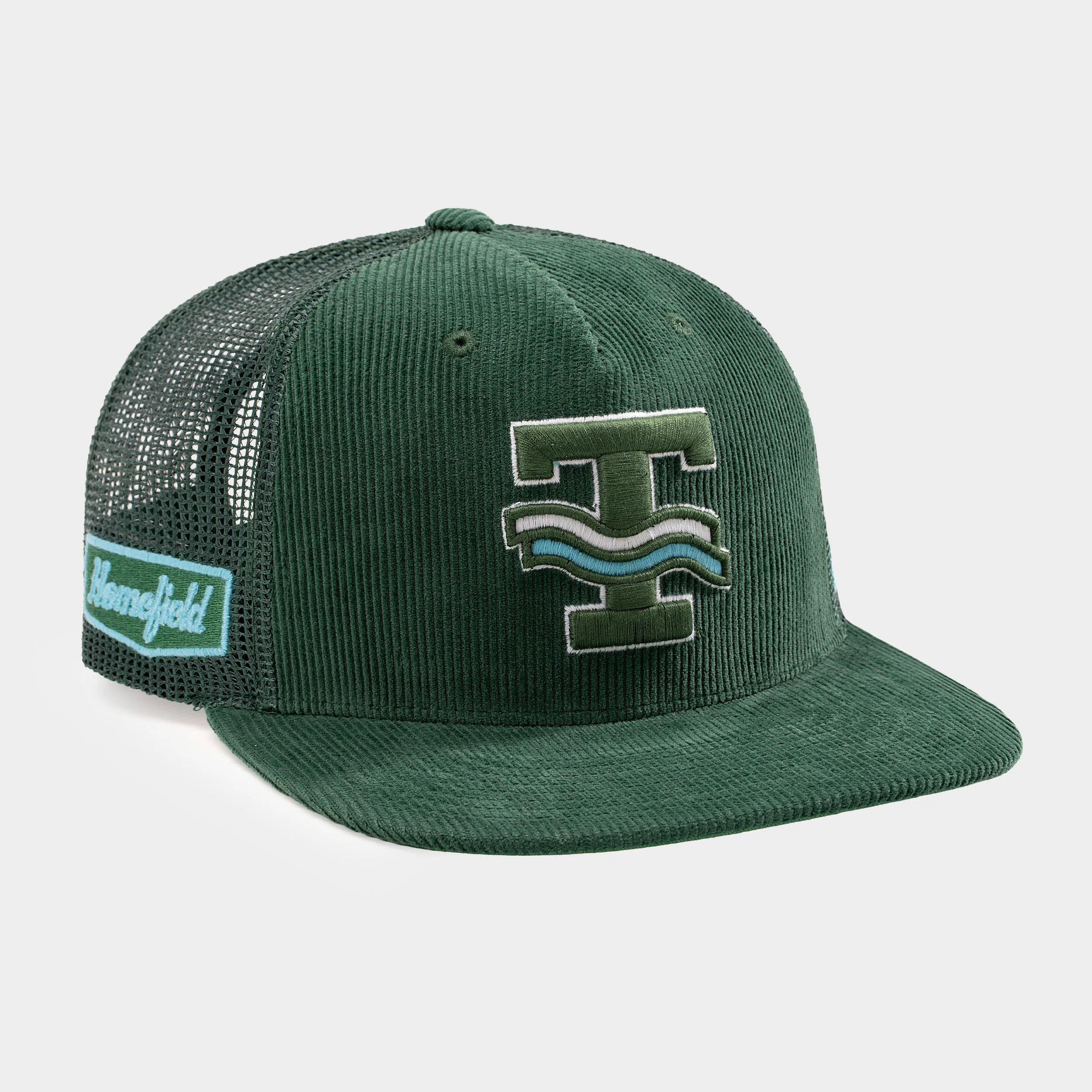 Tulane Green Wave Corduroy Trucker Hat - Image 2