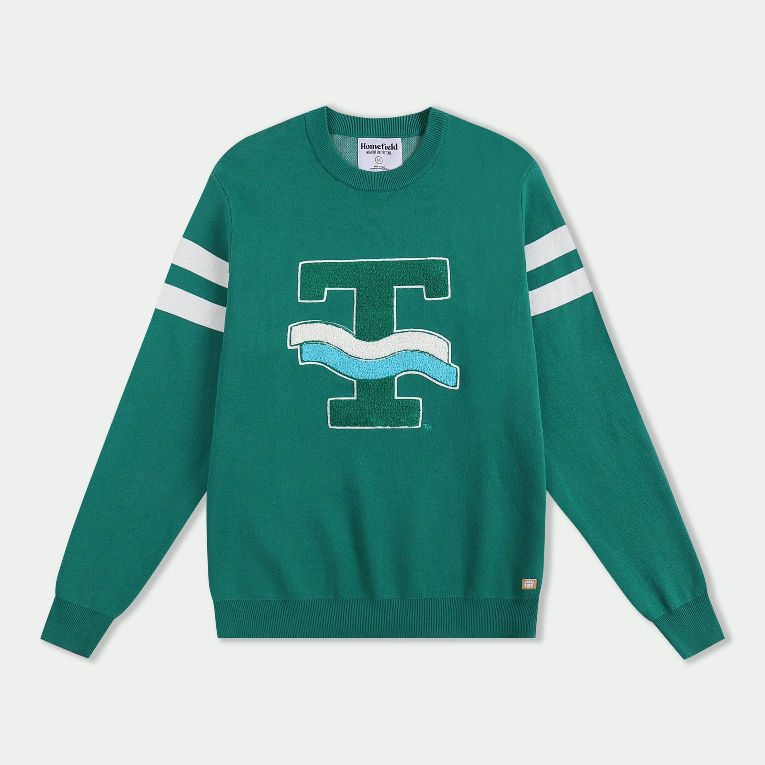 Tulane Green Wave Vintage Logo Knit Sweater