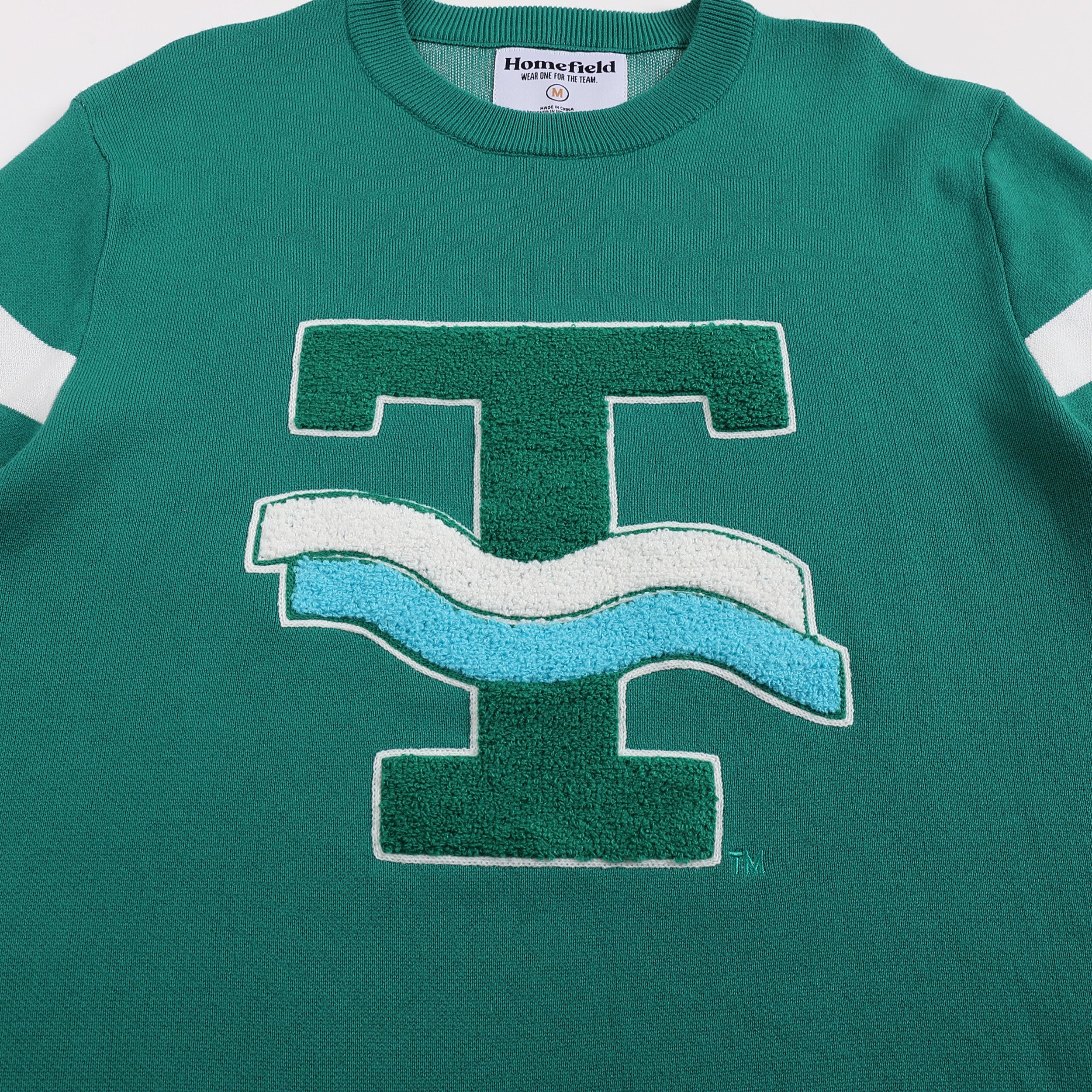 Tulane Green Wave Vintage Logo Knit Sweater - Image 5