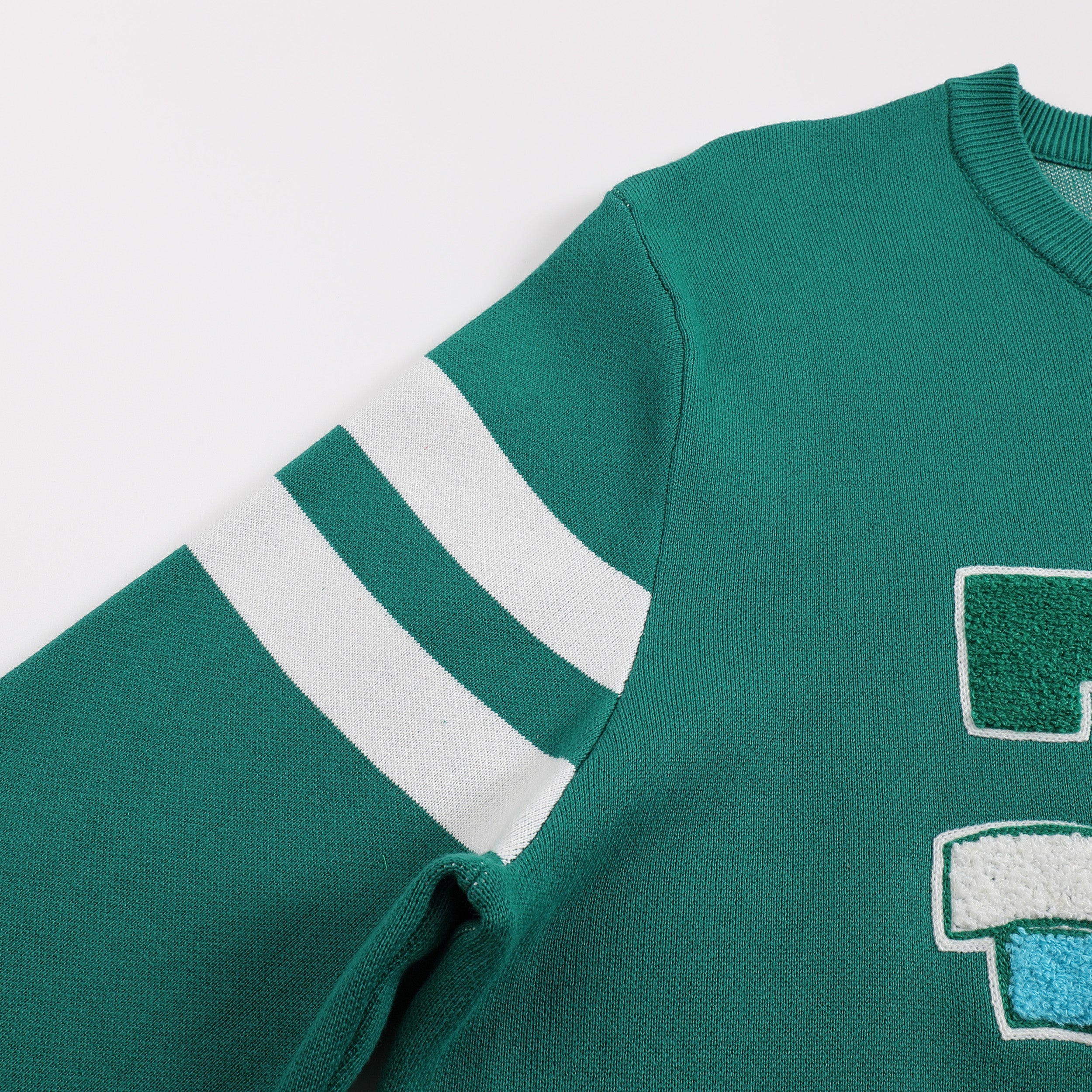 Tulane Green Wave Vintage Logo Knit Sweater - Image 7