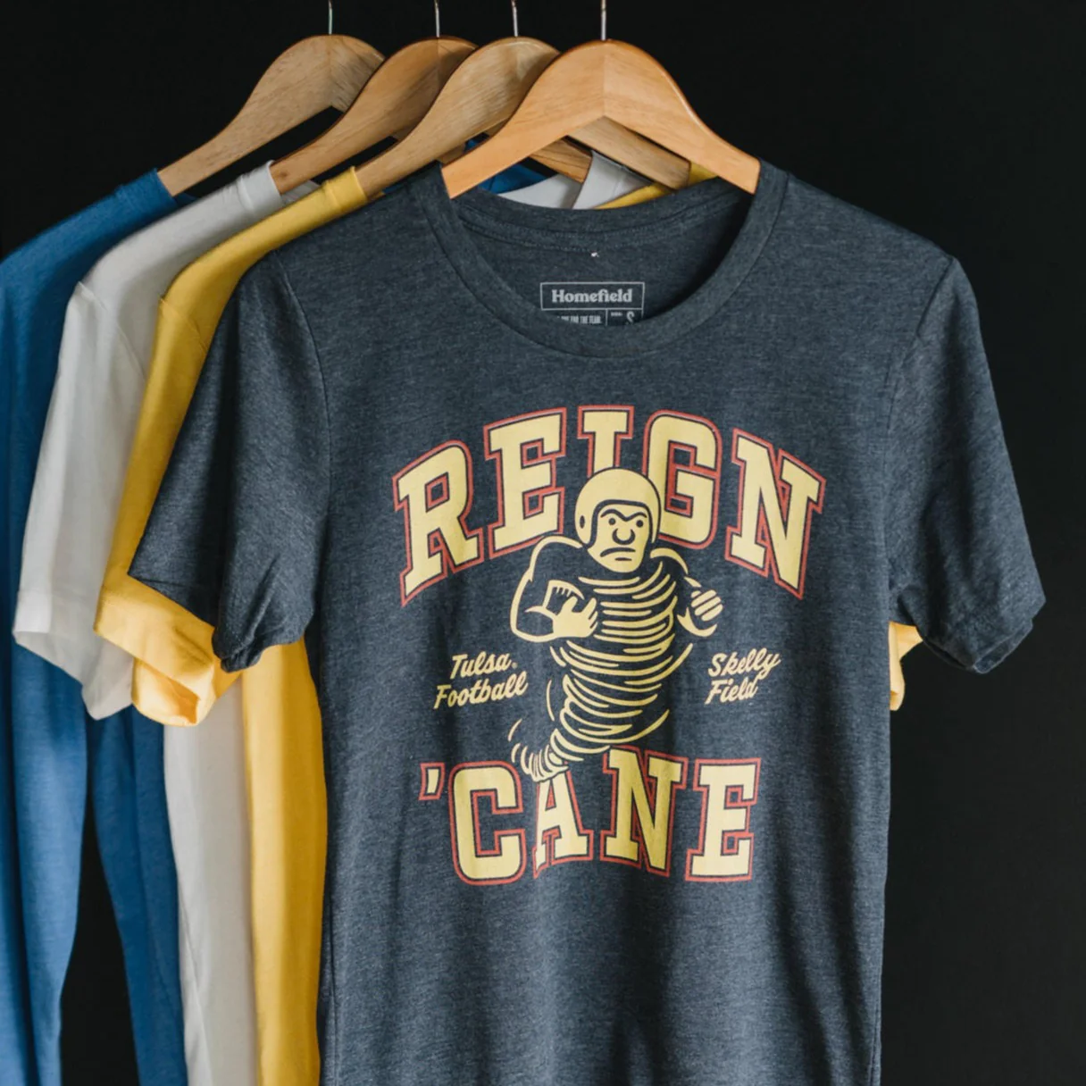 Tulsa Football "Reign 'Cane" Tee - Image 2