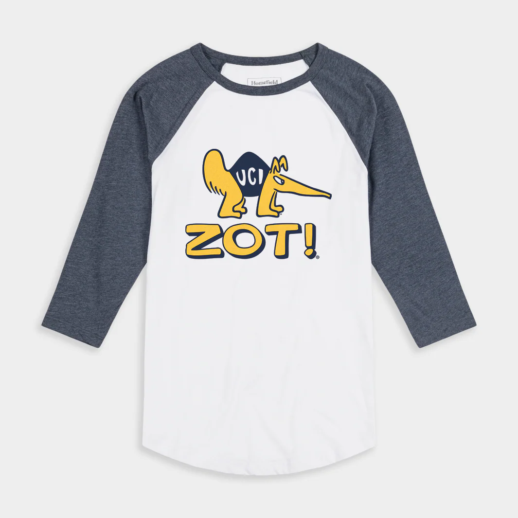UC Irvine "Zot!" Baseball Tee