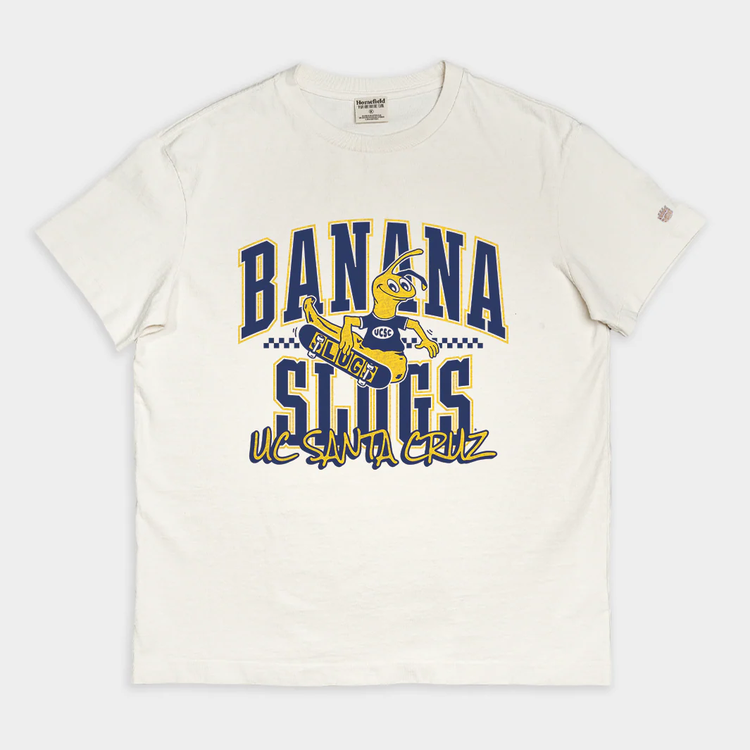 UC Santa Cruz Skateboarding Banana Slug Vintage Heavyweight Tee