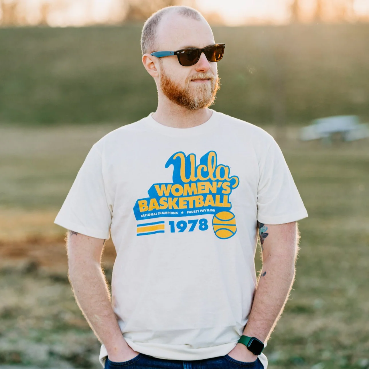 UCLA 1978 Women's Basketball Tee - Image 2