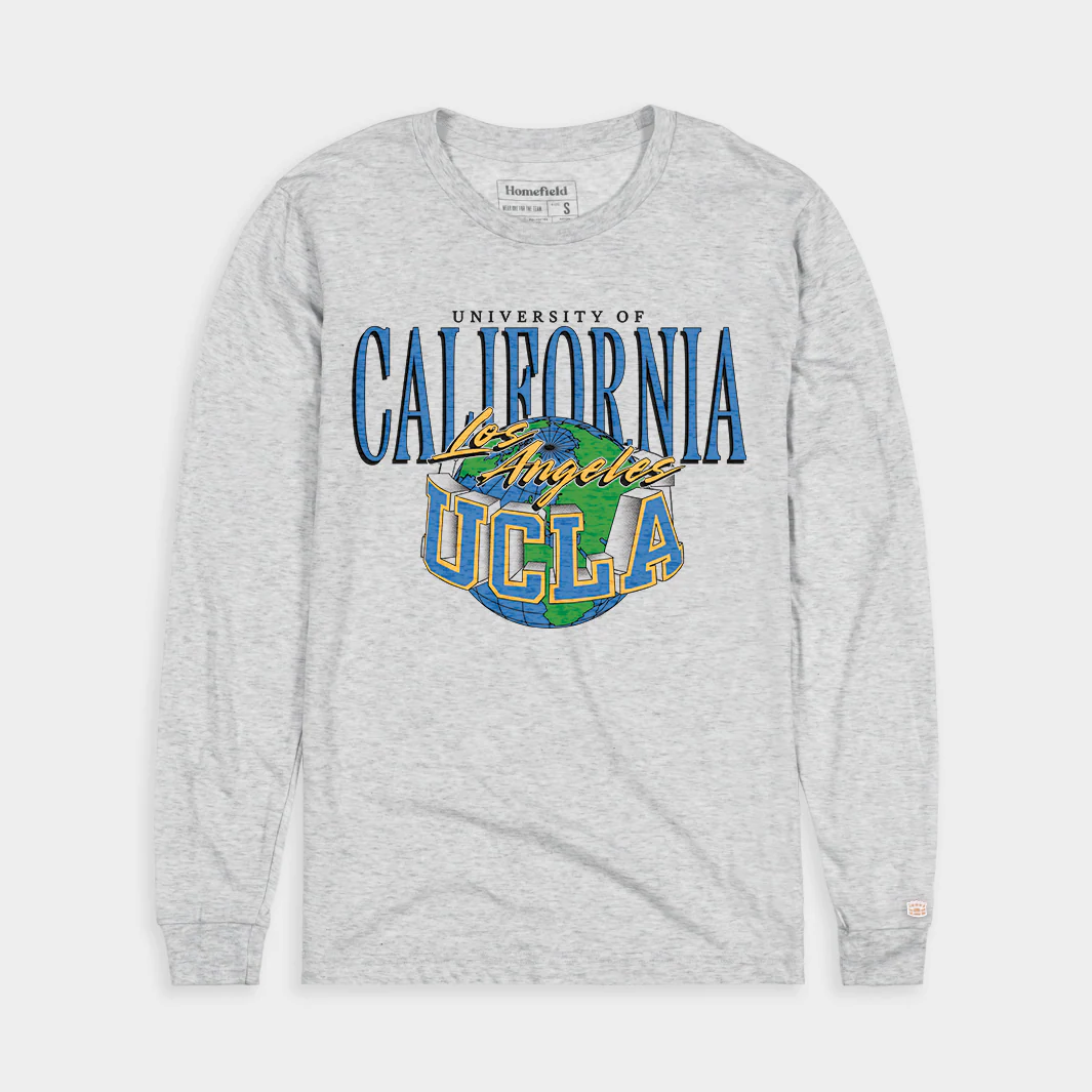UCLA Bruins '90s-Inspired Vintage Globe Long Sleeve