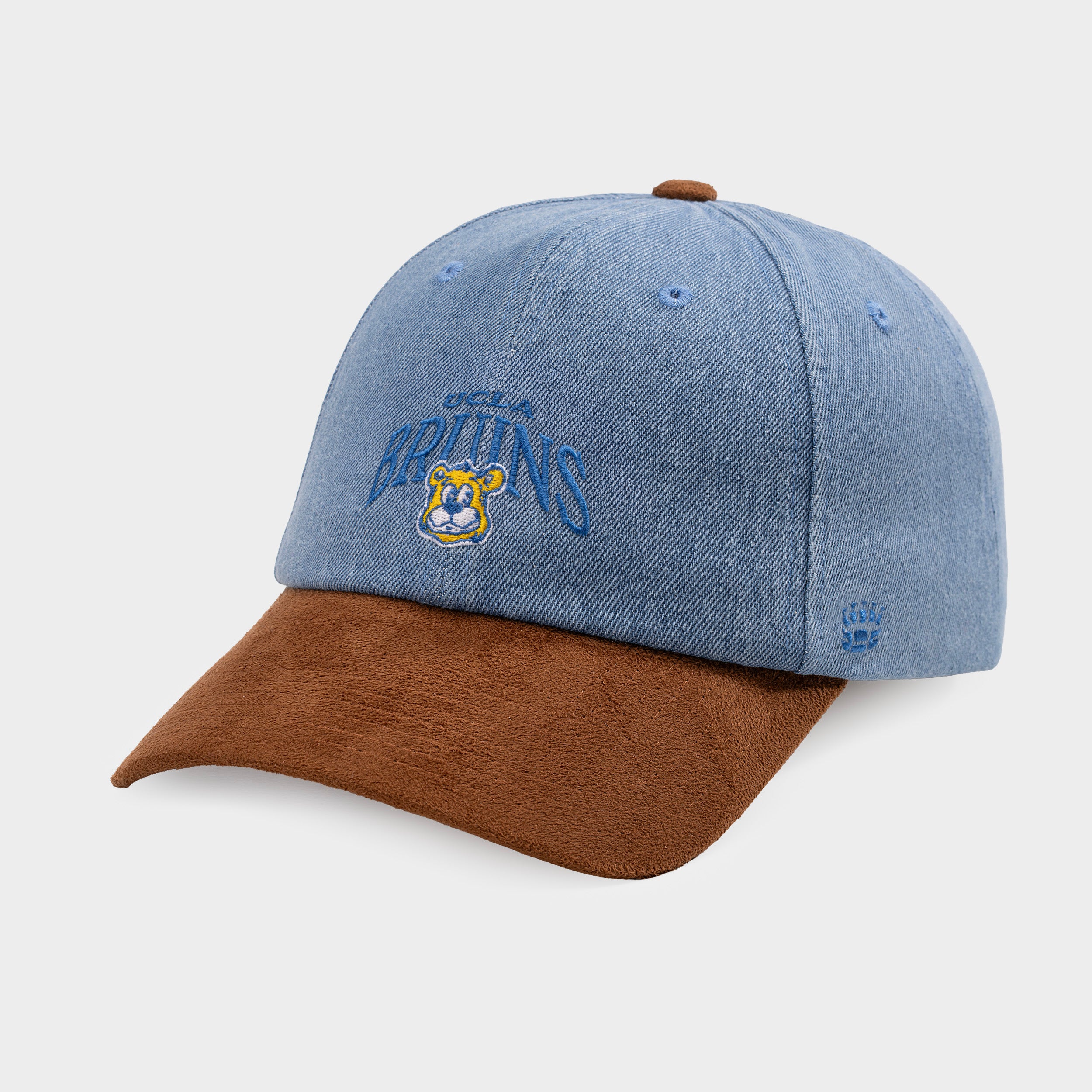 UCLA Bruins Denim and Suede Dad Hat