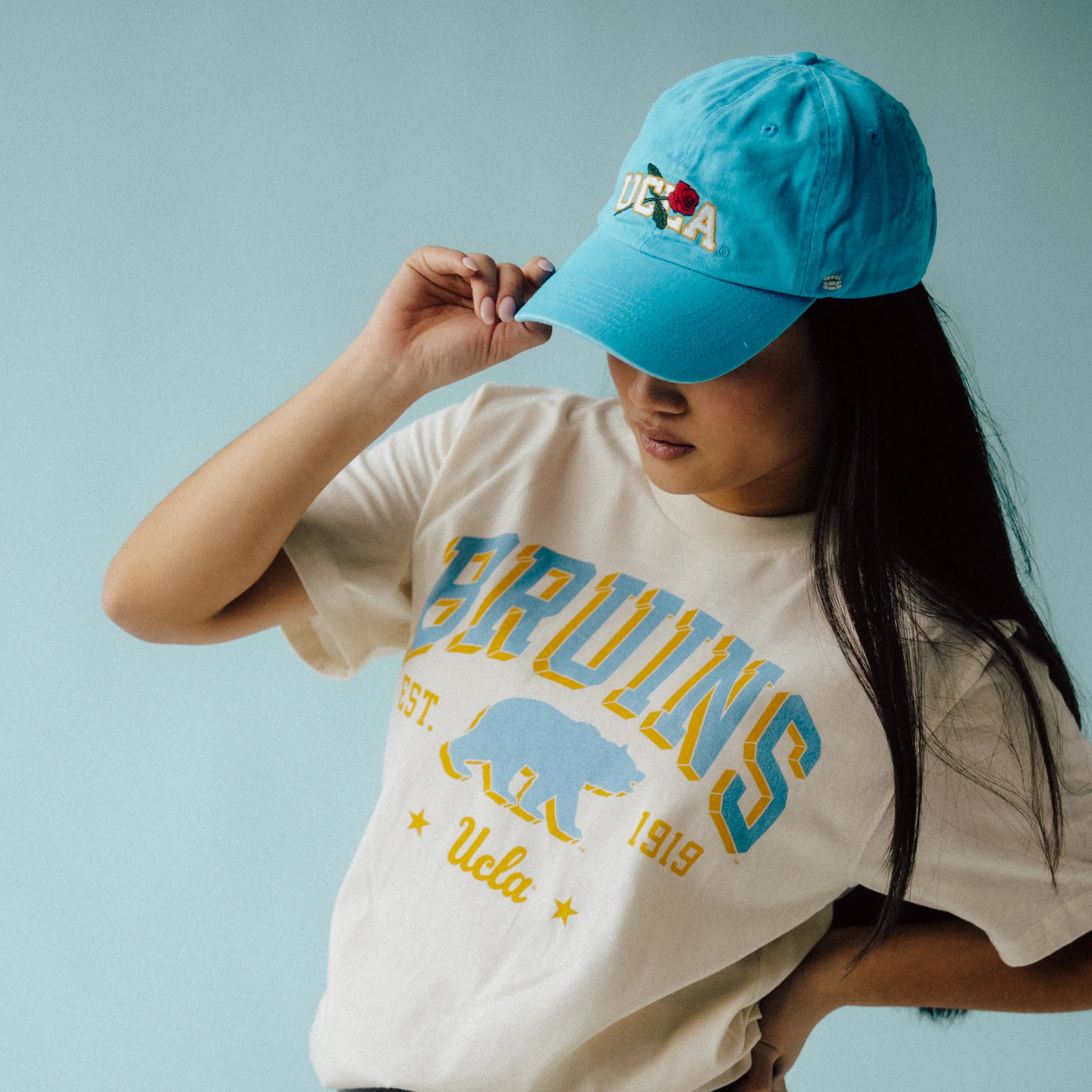 UCLA Bruins Est. 1919 Drop Shadow Retro Tee - Image 2