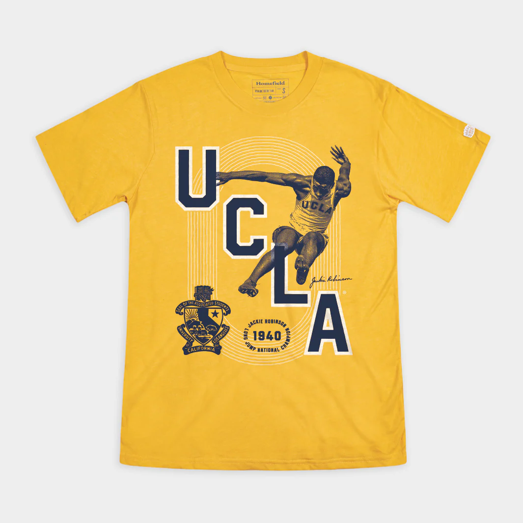 UCLA Jackie Robinson 1940 Long Jump National Champ Tee