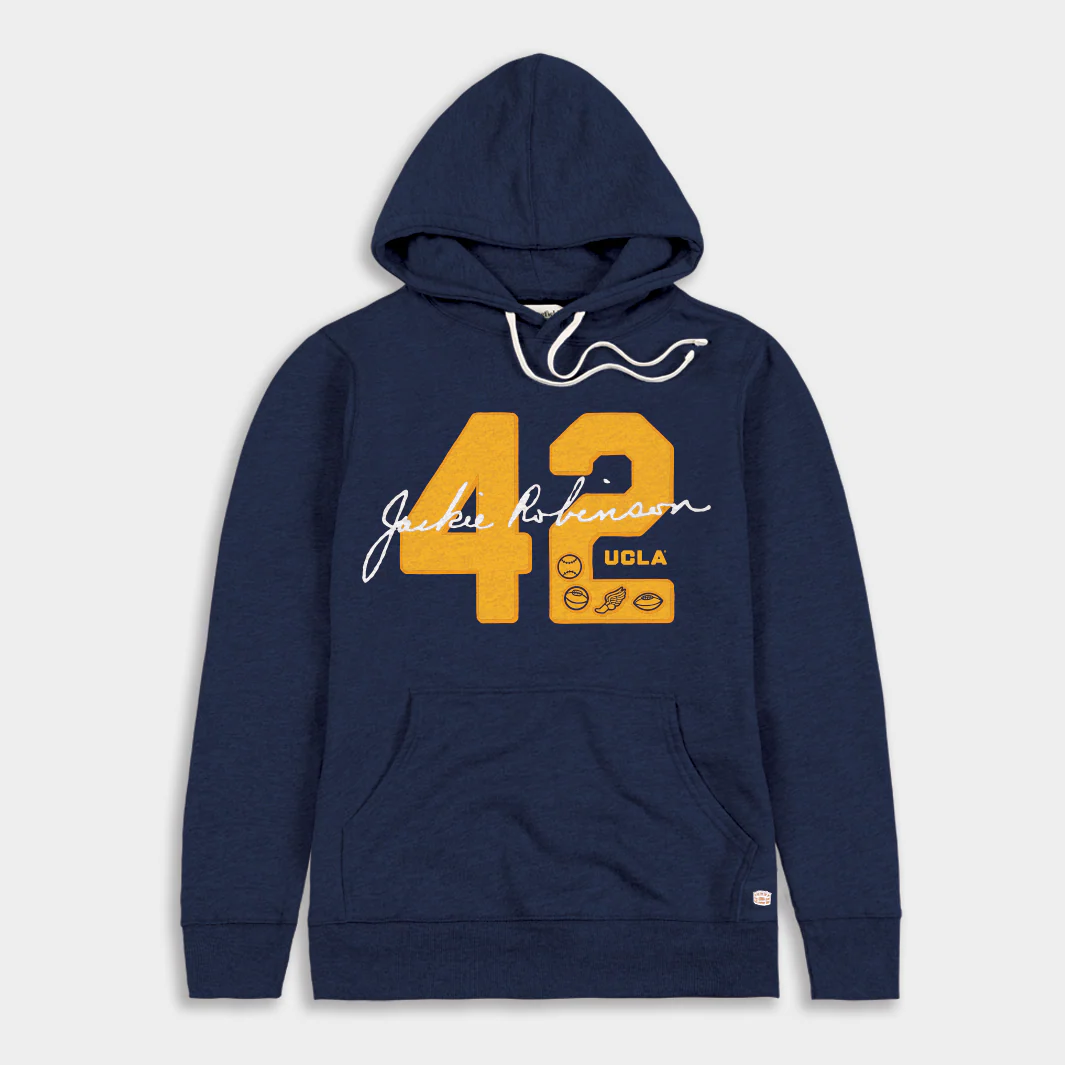 UCLA Jackie Robinson 42 Letterman Hoodie