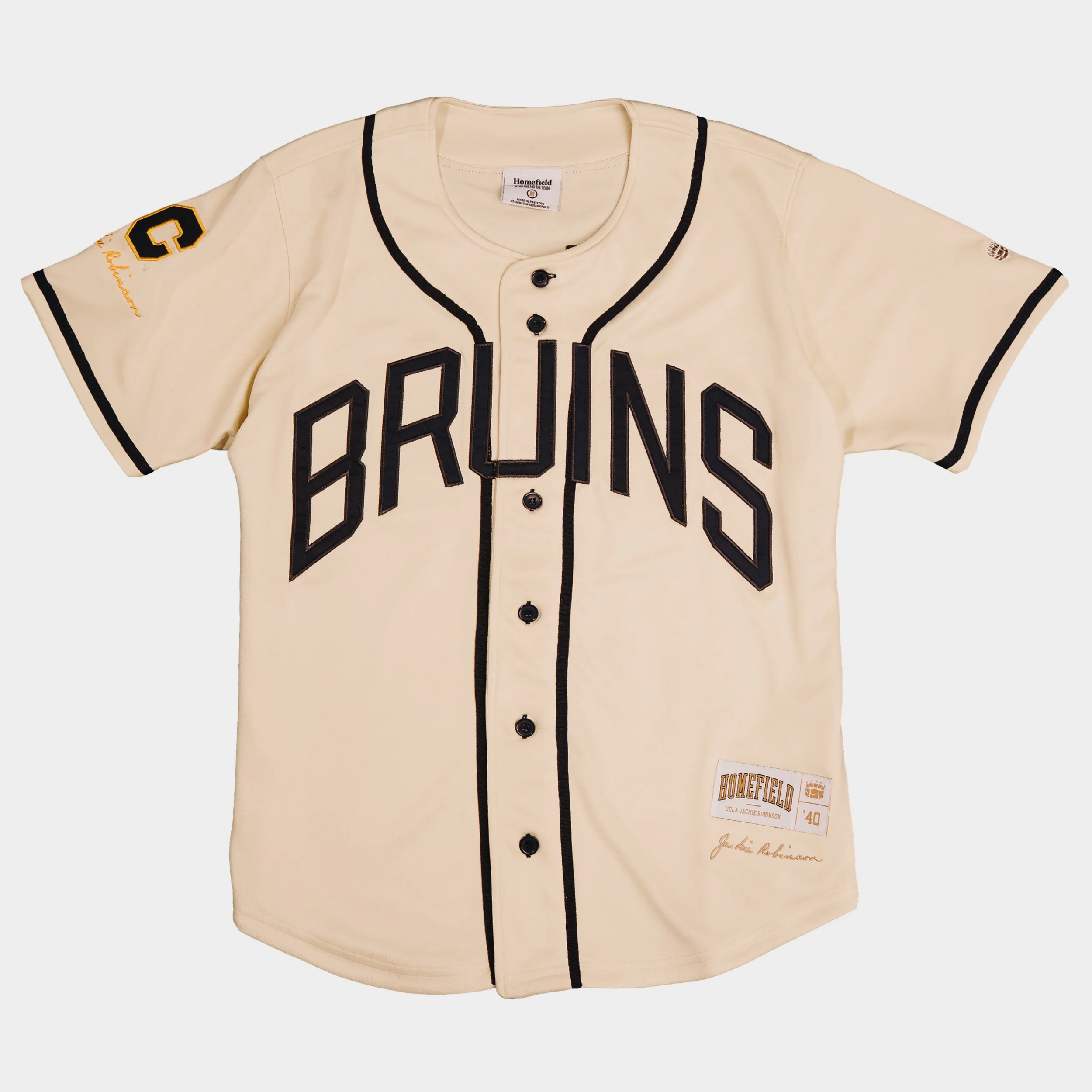 UCLA Jackie Robinson Button Down Baseball Jersey