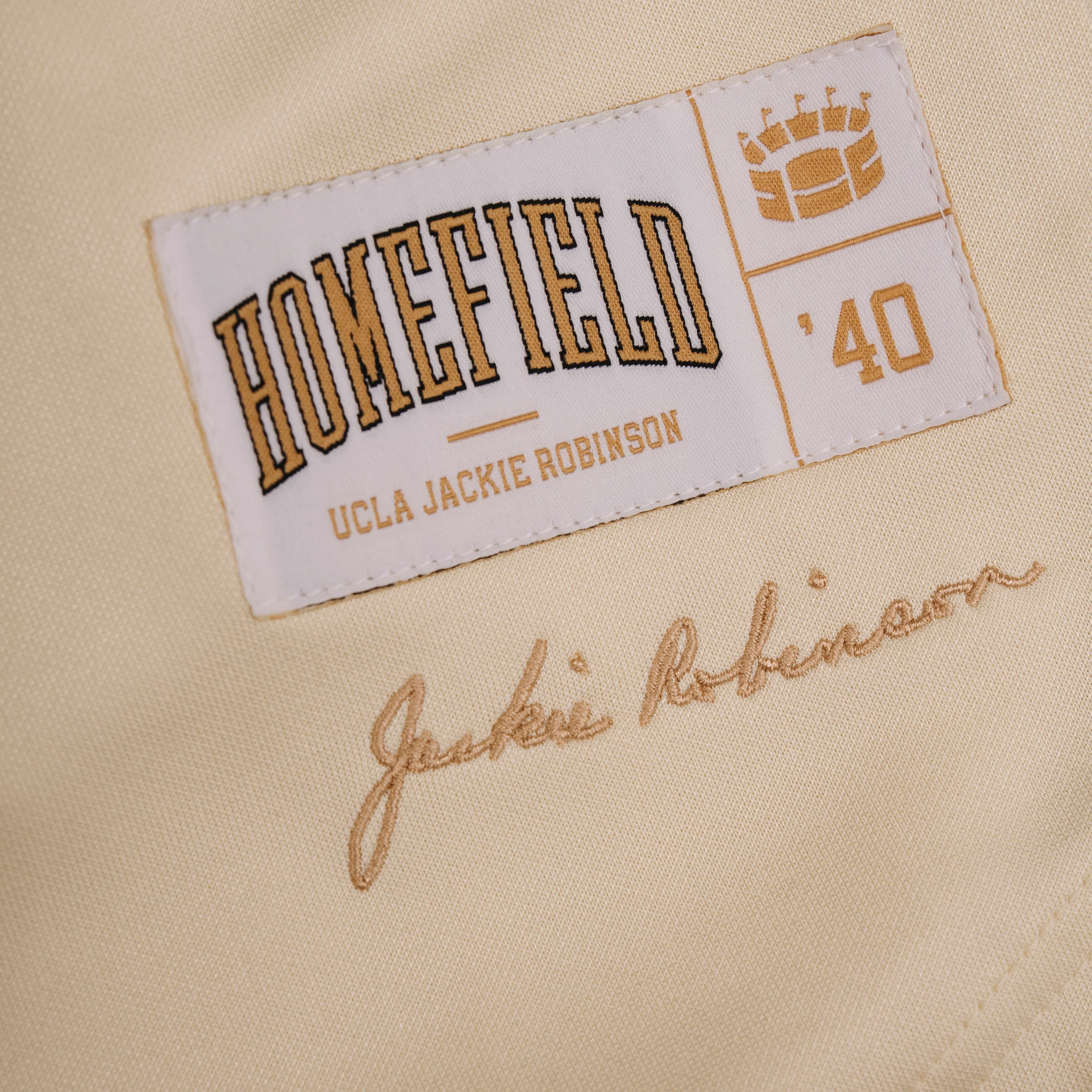 UCLA Jackie Robinson Button Down Baseball Jersey - Image 7