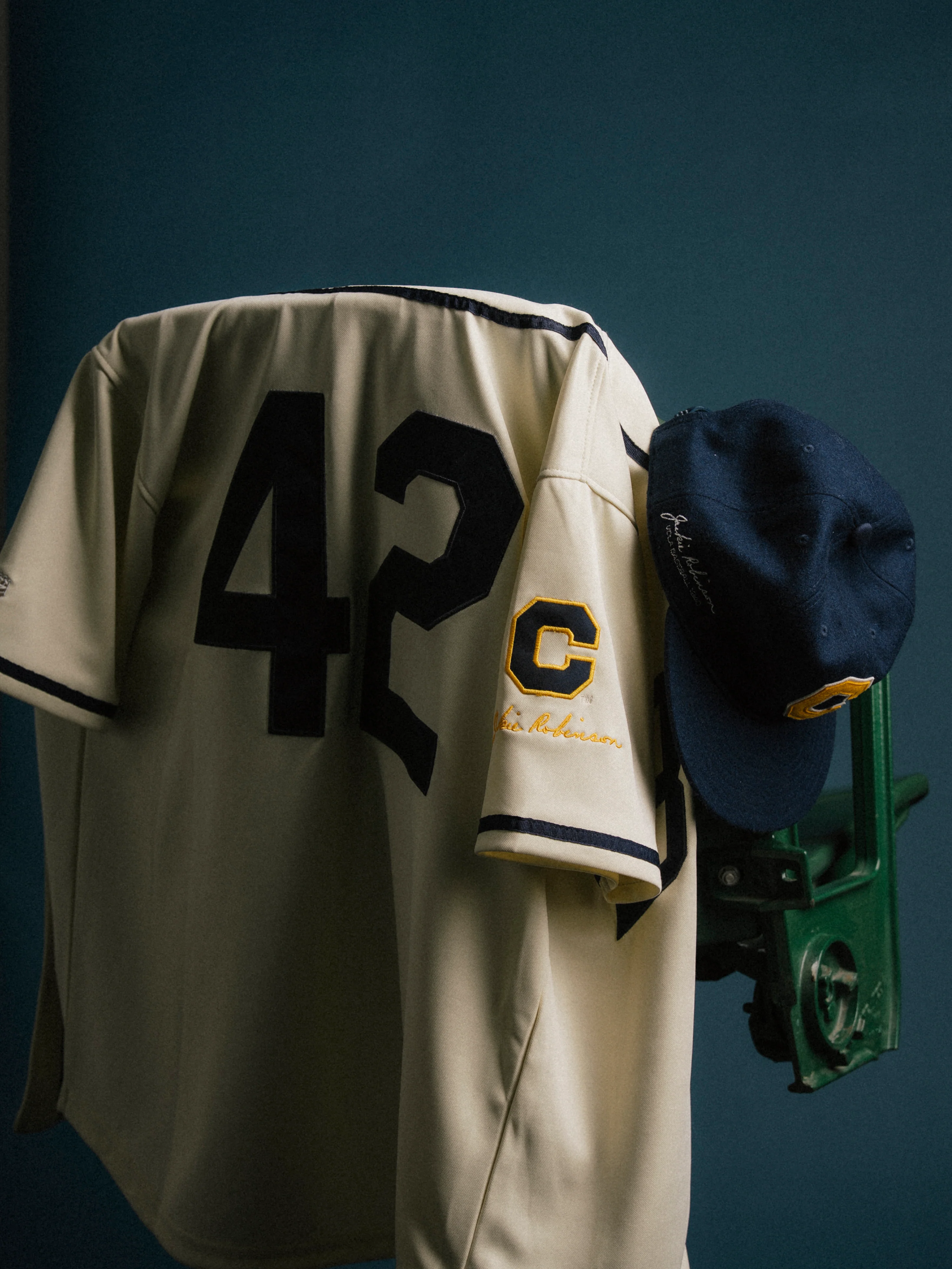 UCLA Jackie Robinson Button Down Baseball Jersey - Image 8