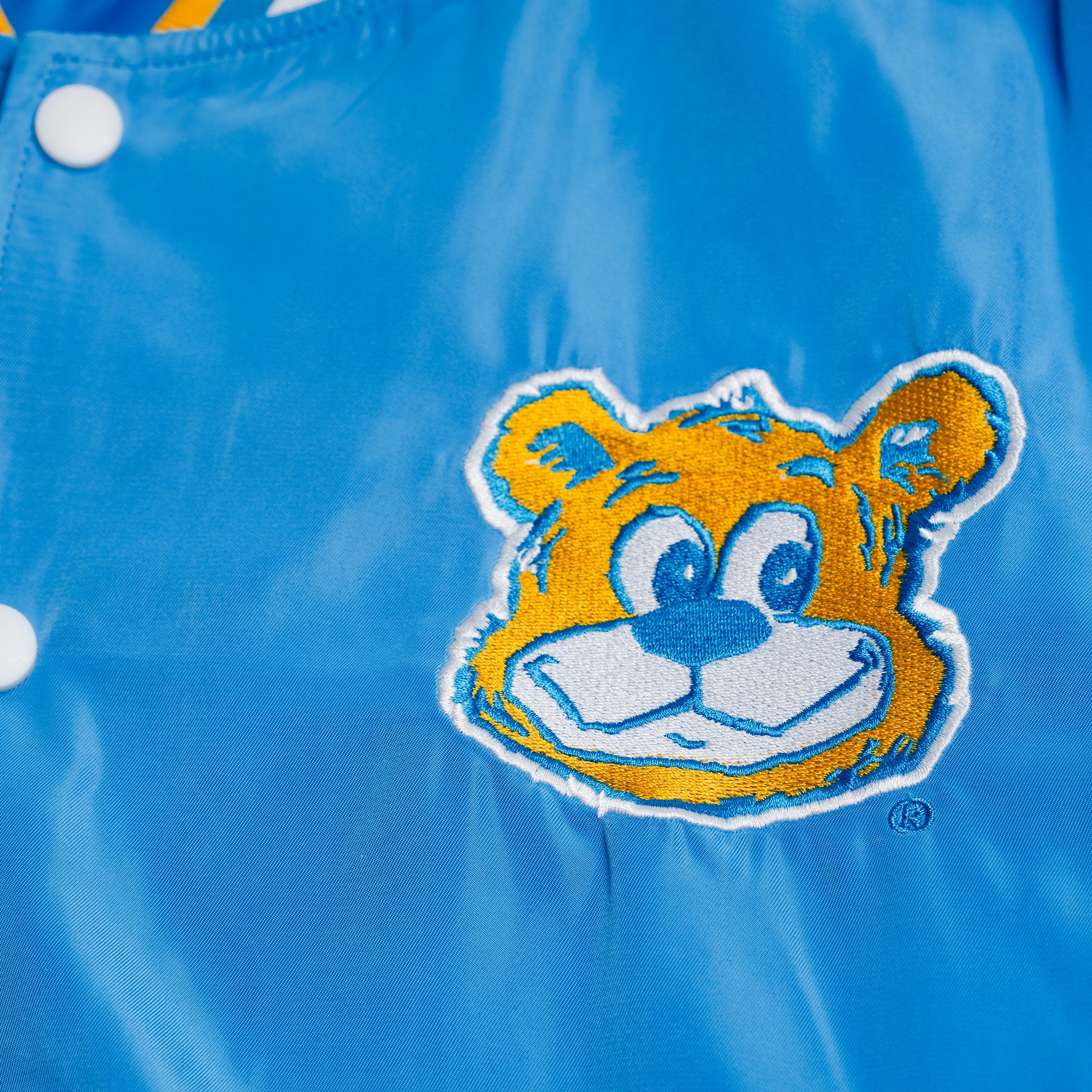 UCLA Vintage Joe Bruin Retro Bomber Jacket - Image 6