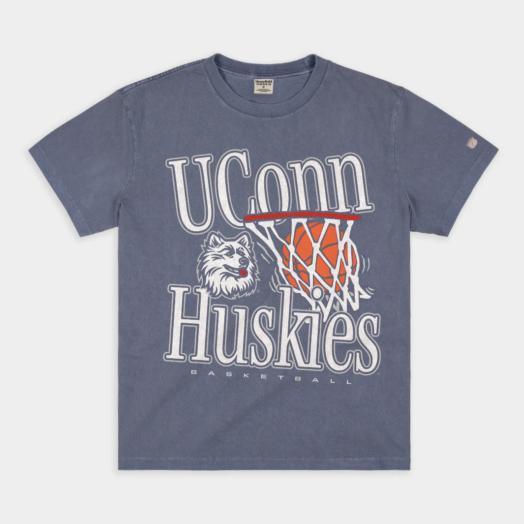 UConn Huskies 1990s Retro Heavyweight Tee