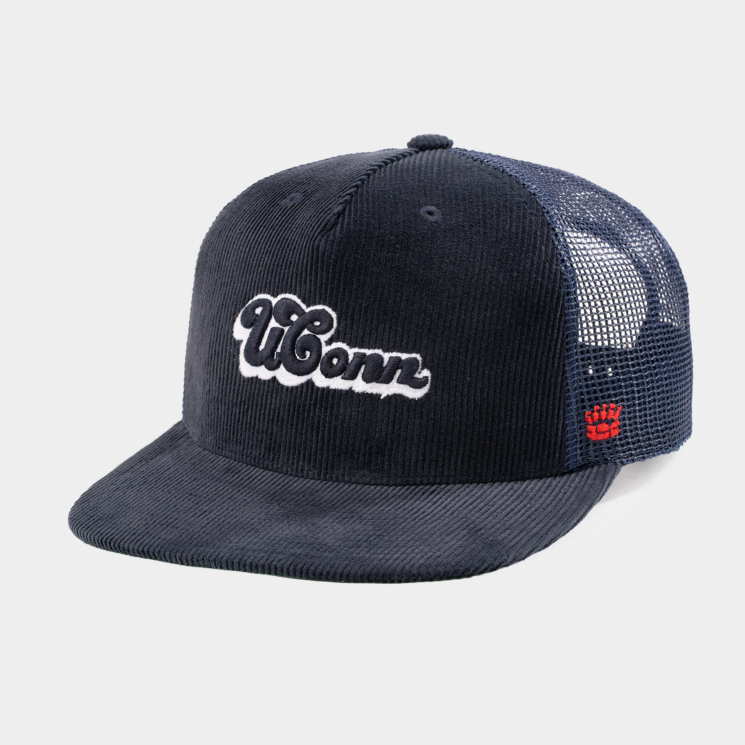 UConn Huskies Corduroy Trucker Hat