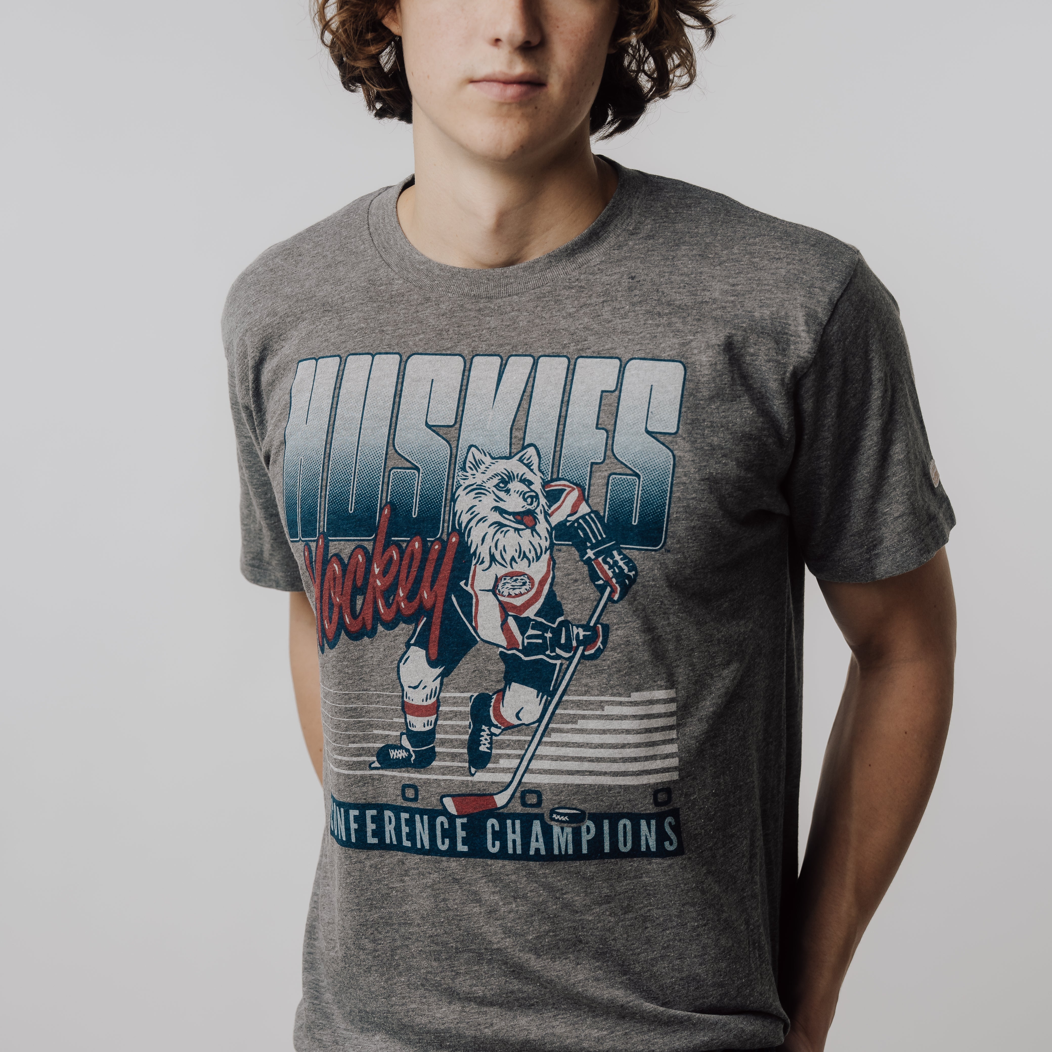 UConn Huskies Hockey 2000 Conference Champs Tee - Image 2