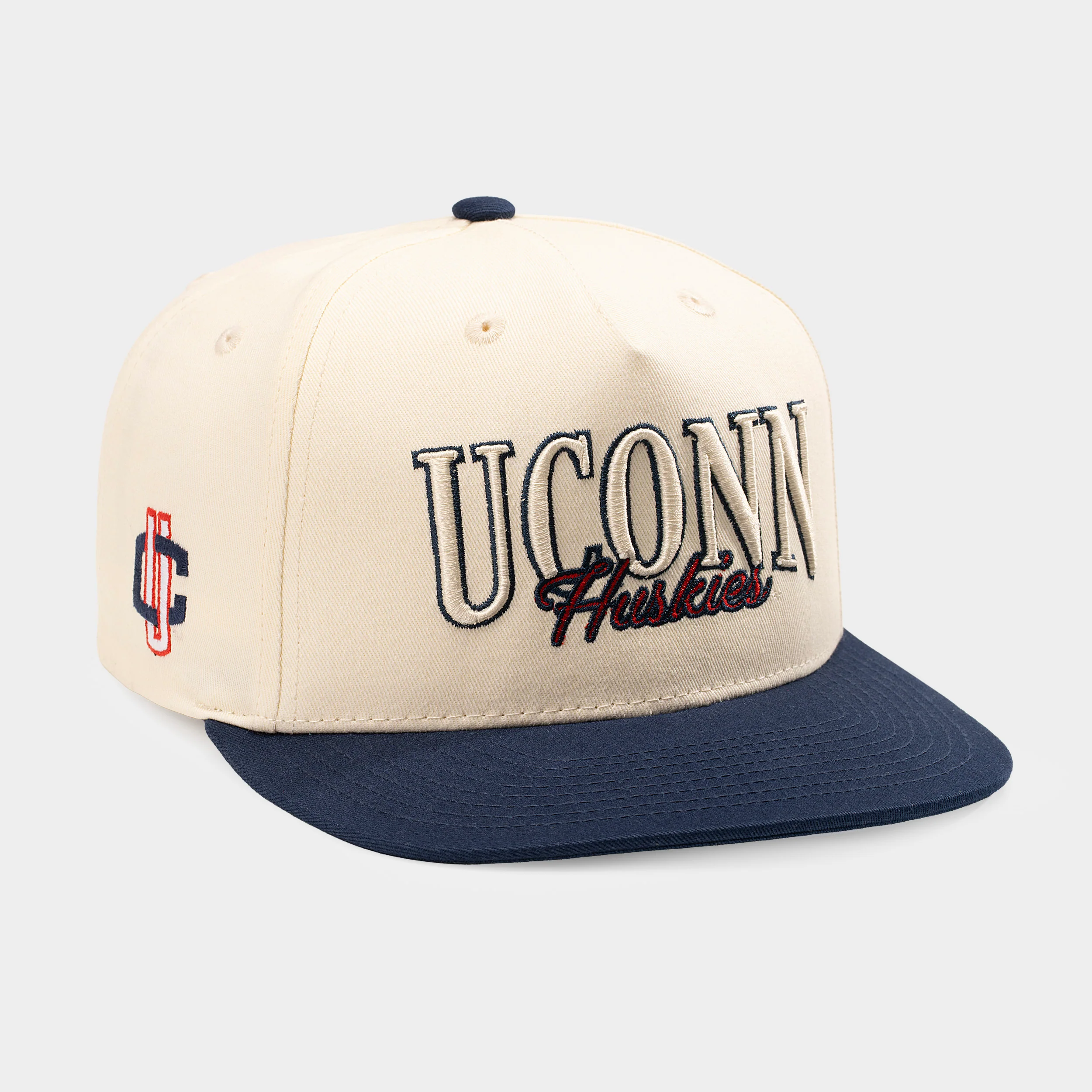 UConn Huskies Two-Tone Snapback Hat - Image 2