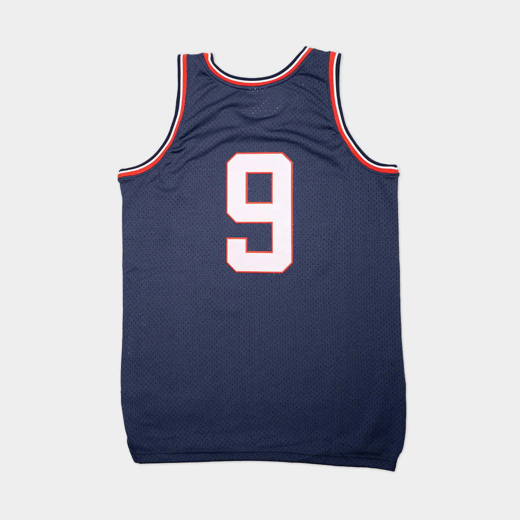 UConn Men's Basketball 1949 Vintage "UConns" Script Jersey - Image 2