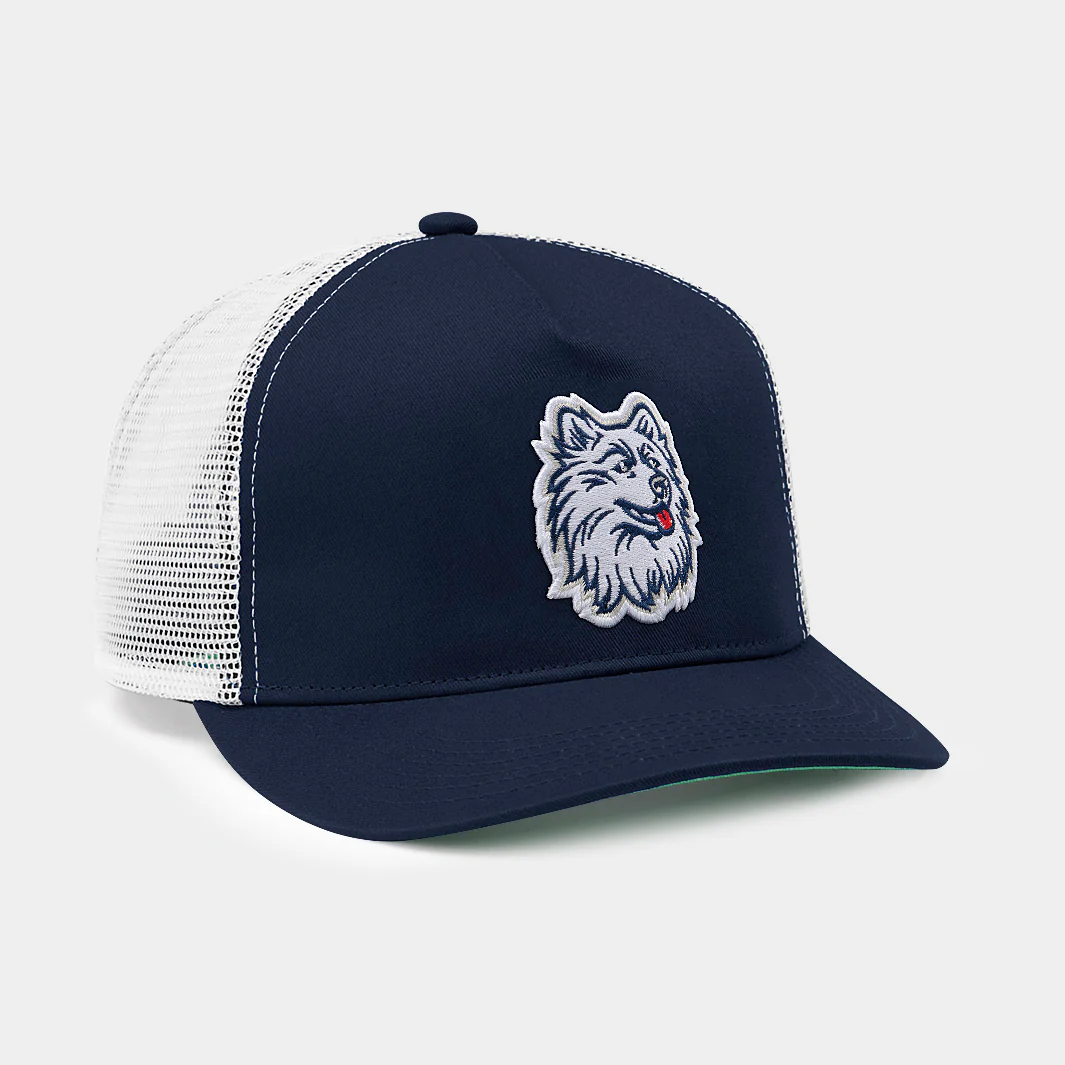 UConn Vintage Husky Trucker Hat - Image 2