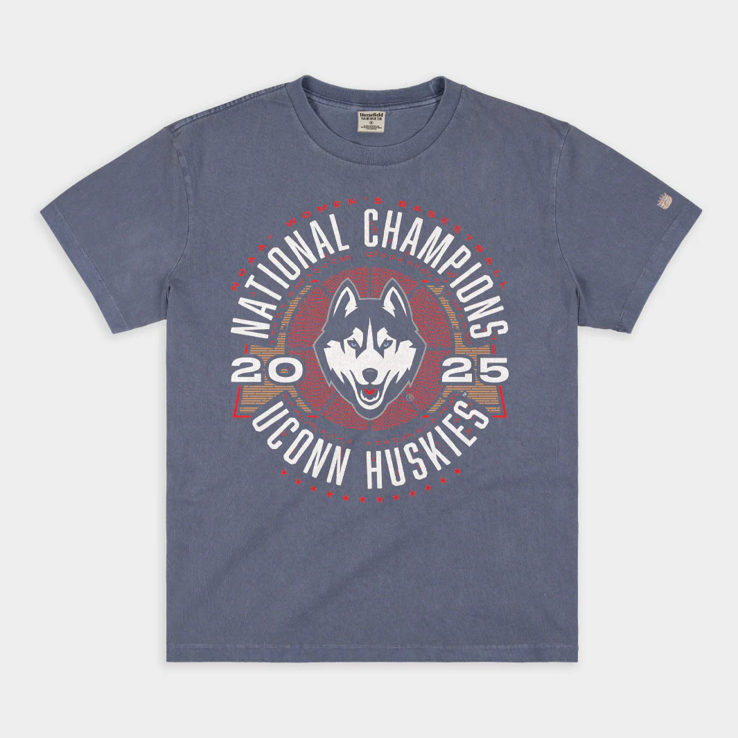 UConn Women's Basketball 12-Time National Champs Heavyweight Tee
