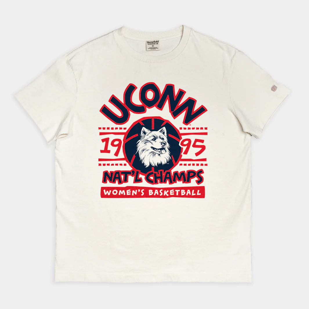 UConn Women's Basketball 1995 National Champs Heavyweight Tee