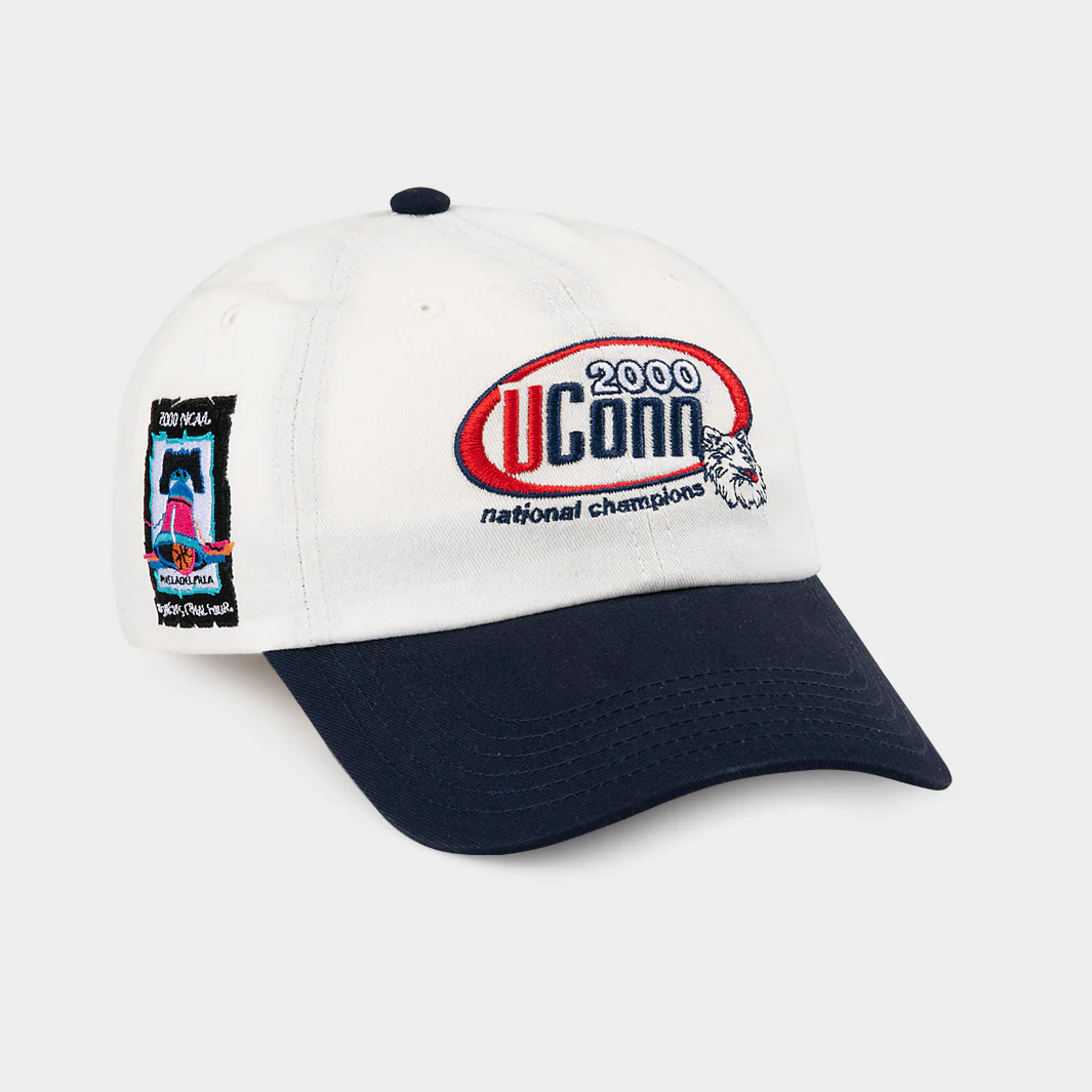 UConn Women's Basketball 2000 Champs Two-Tone Dad Hat - Image 2