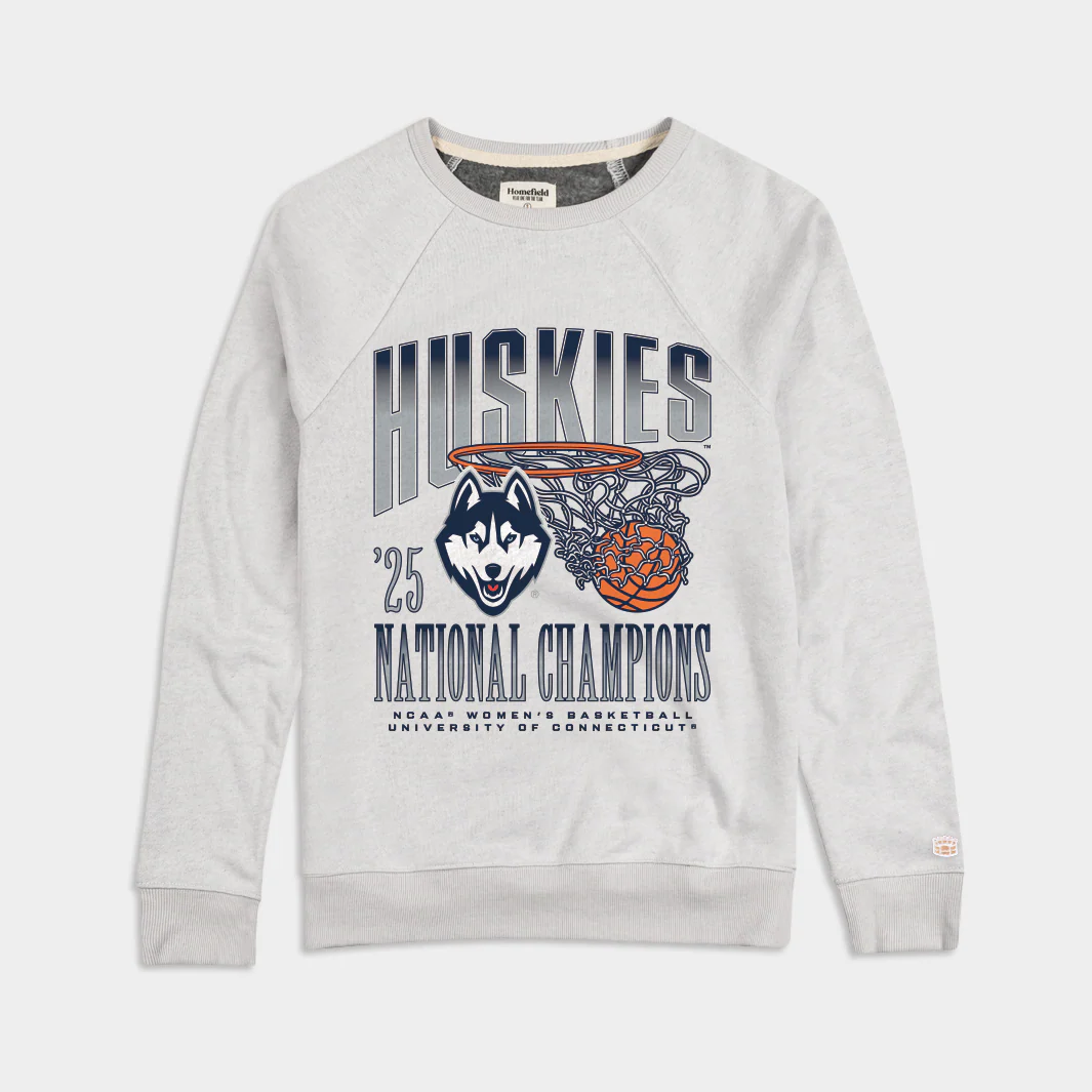 UConn Women's Basketball 2025 National Champs Crewneck