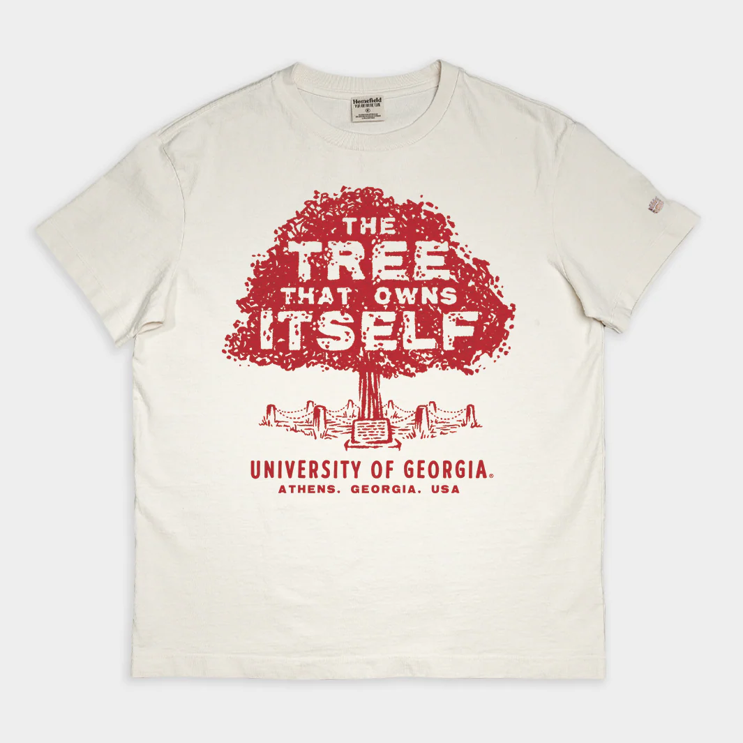 UGA "The Tree That Owns Itself" Vintage Heavyweight Tee