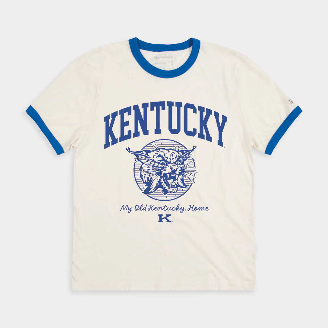 UK Basketball "My Old Kentucky Home" Ringer Tee