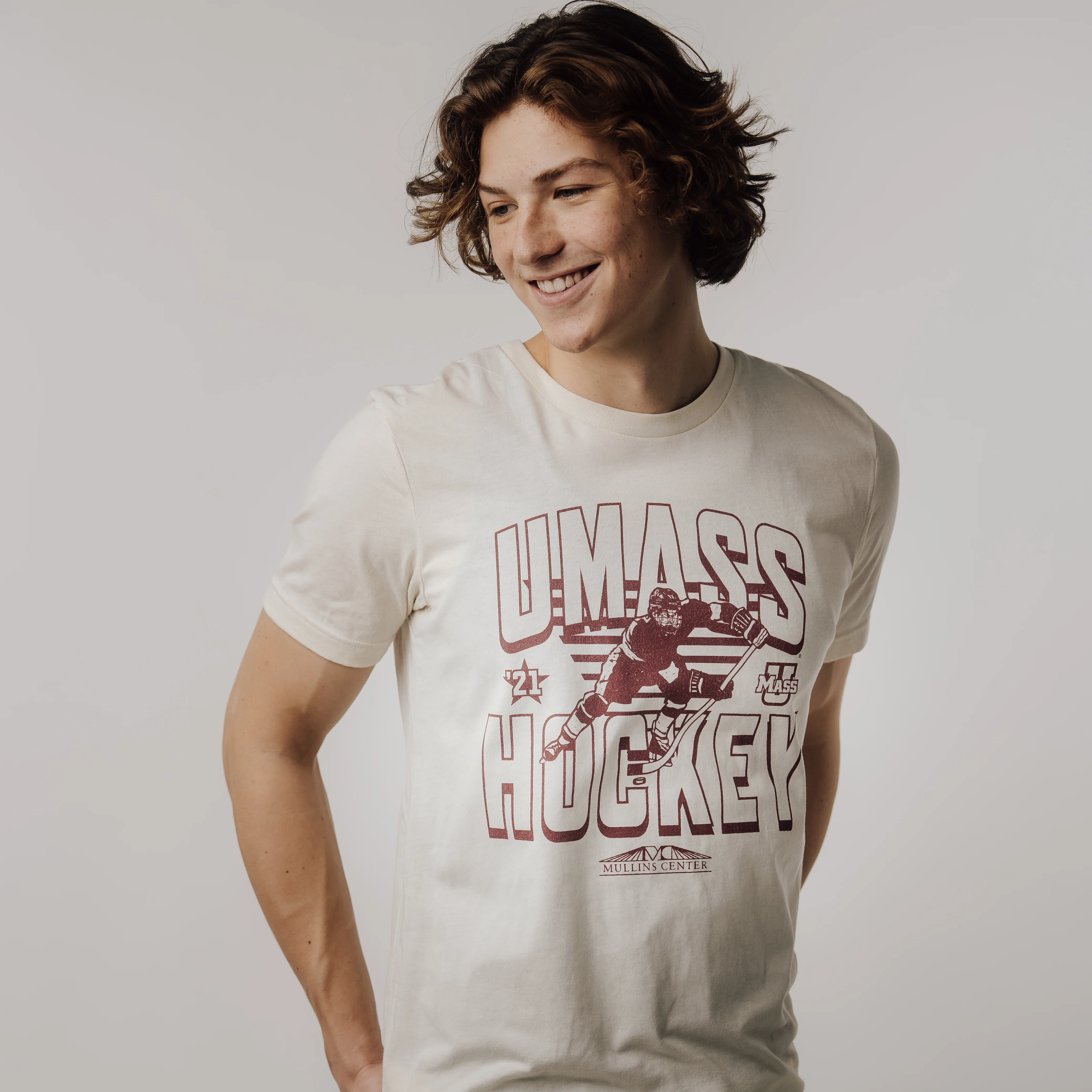 UMass Hockey 2021 National Champions Tee - Image 2