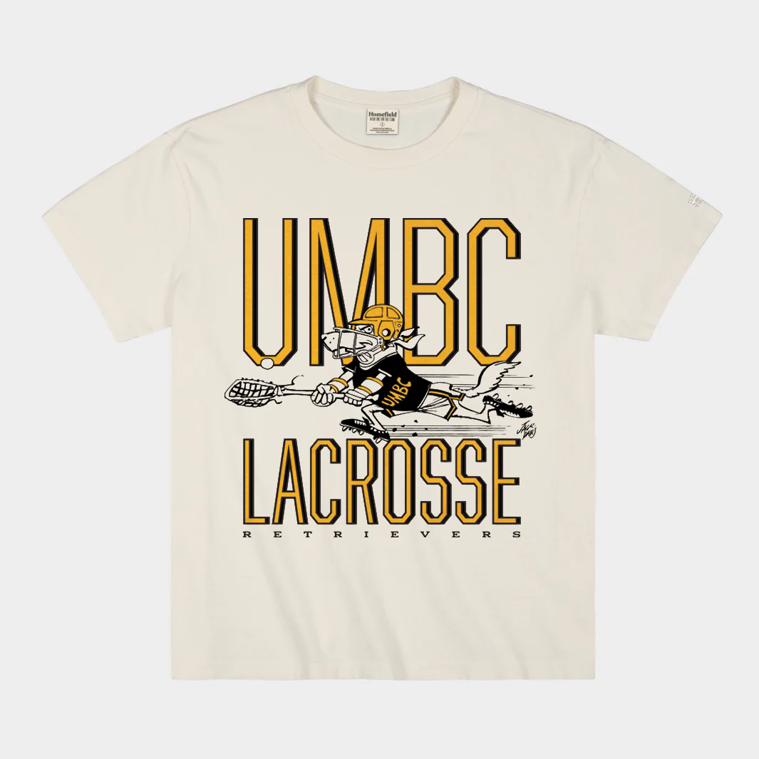 UMBC Retrievers Lacrosse Vintage Heavyweight Tee
