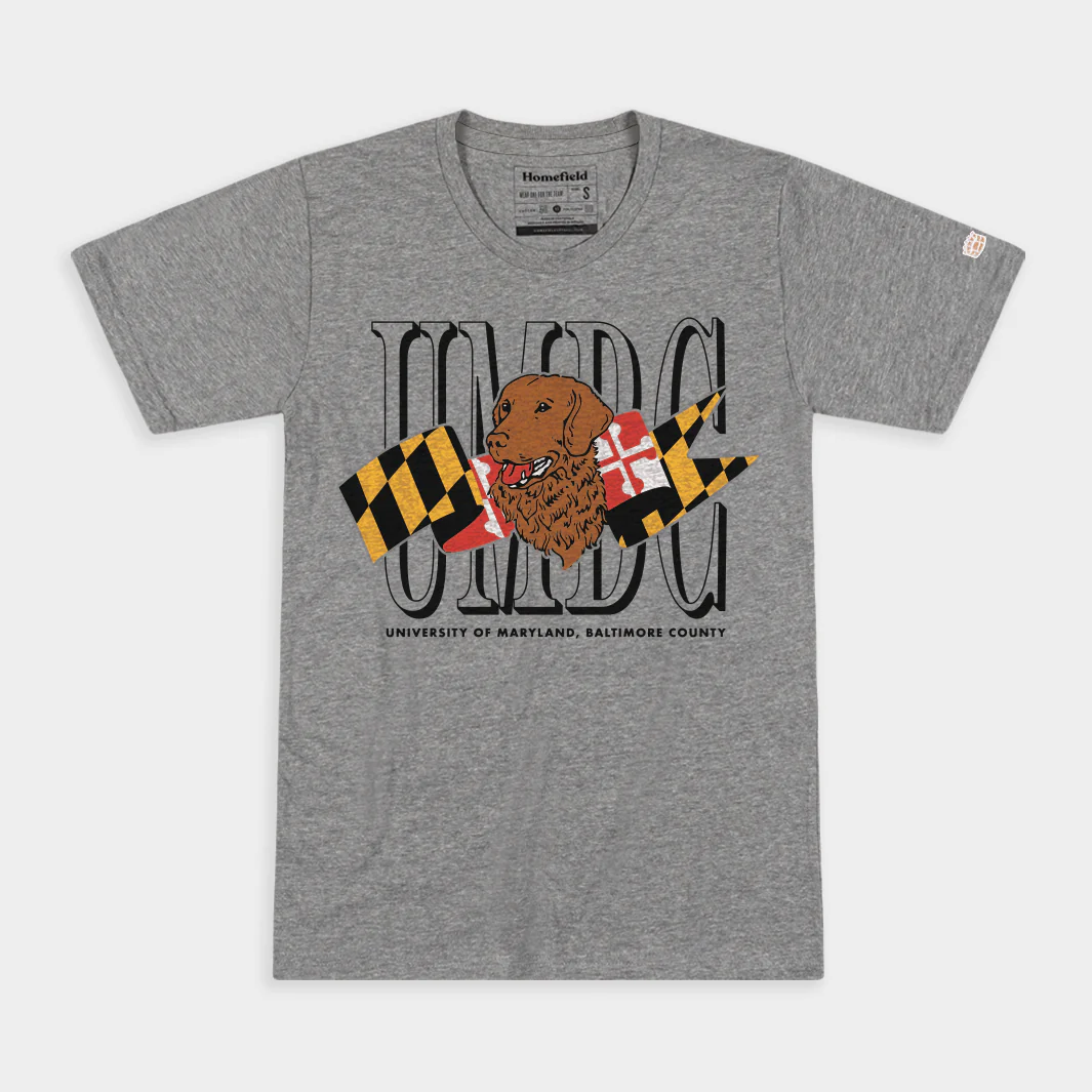 UMBC Retrievers Maryland Flag Tee