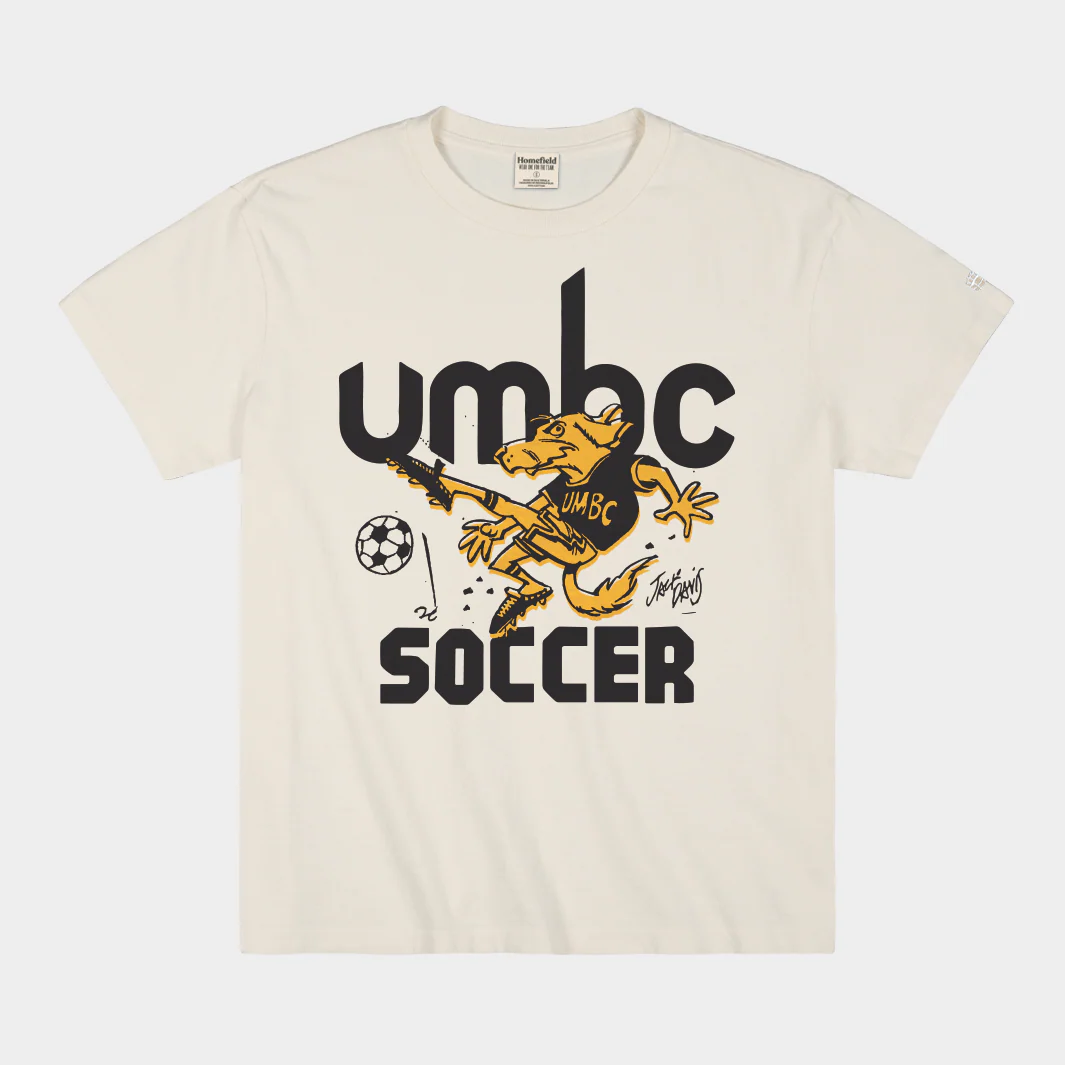UMBC Retrievers Soccer Vintage Heavyweight Tee