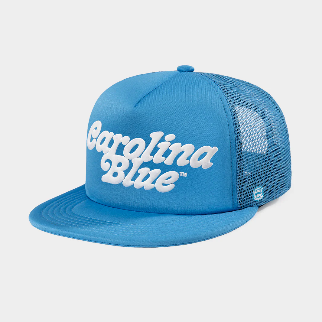 UNC "Carolina Blue" Puff Ink Trucker Hat
