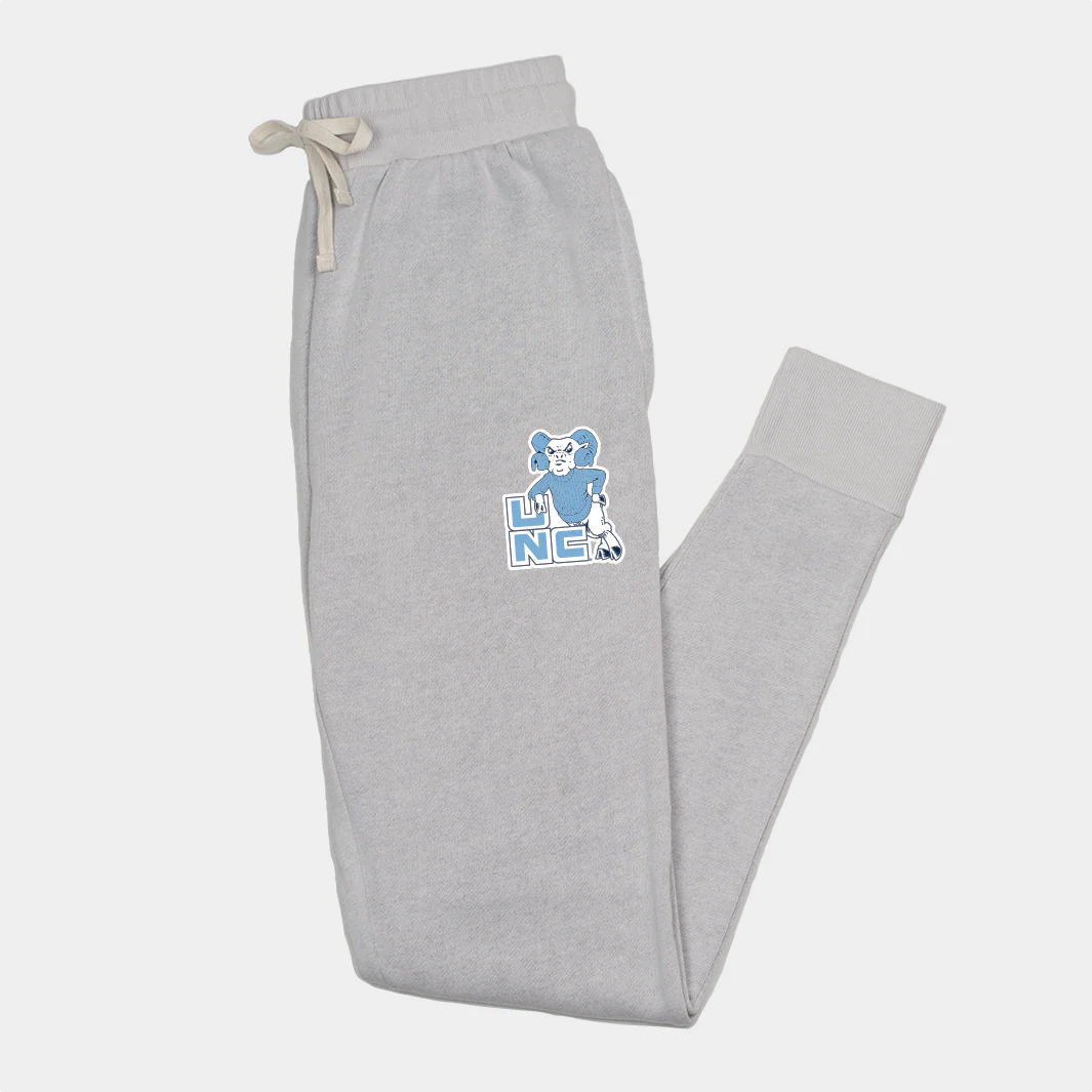 UNC Retro Leaning Ram Logo Joggers