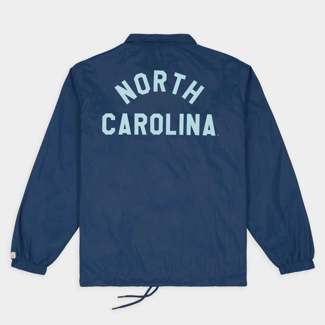 UNC Tar Heels Retro Rameses Coaches Jacket - Image 2