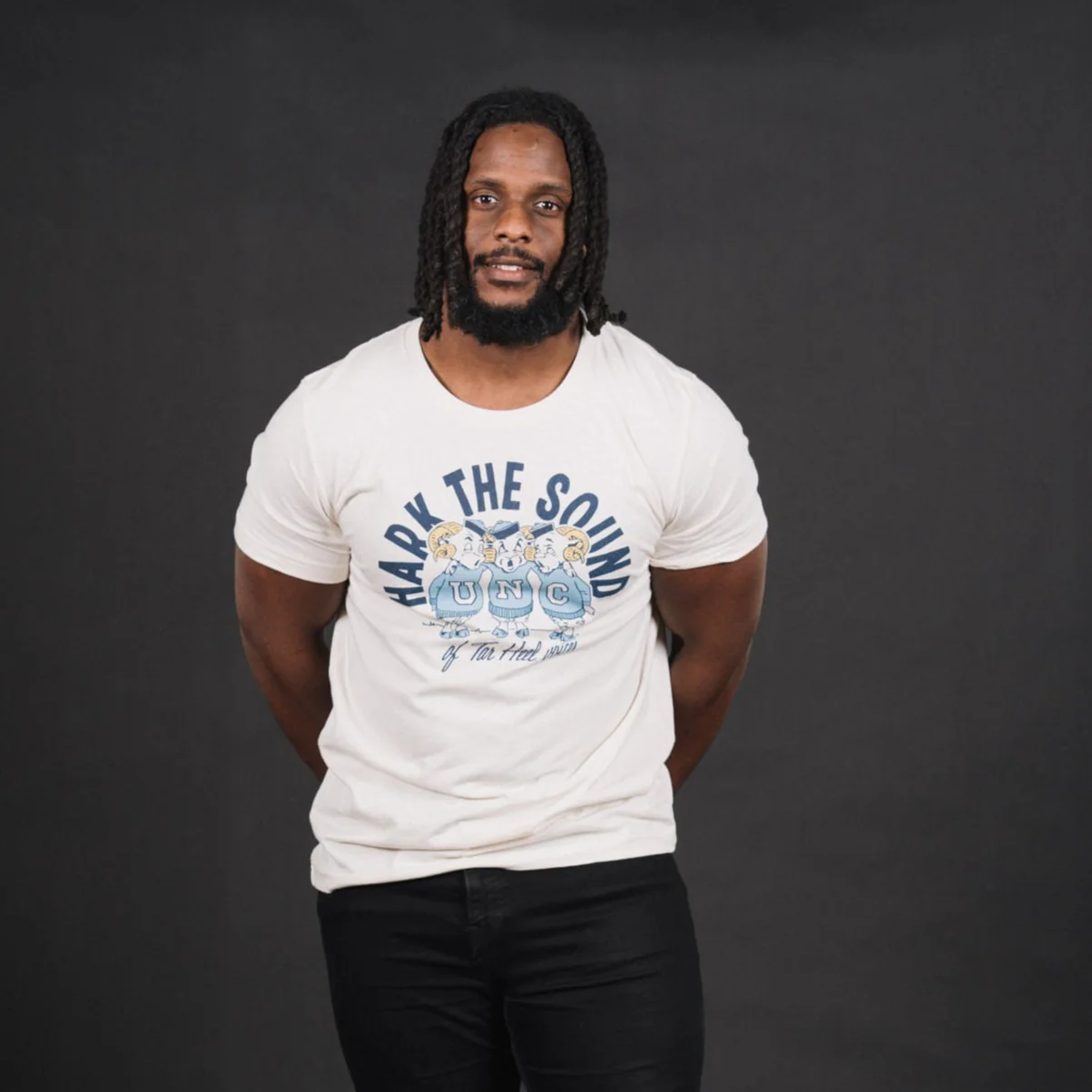 UNC Vintage "Hark The Sound" Tee - Image 2