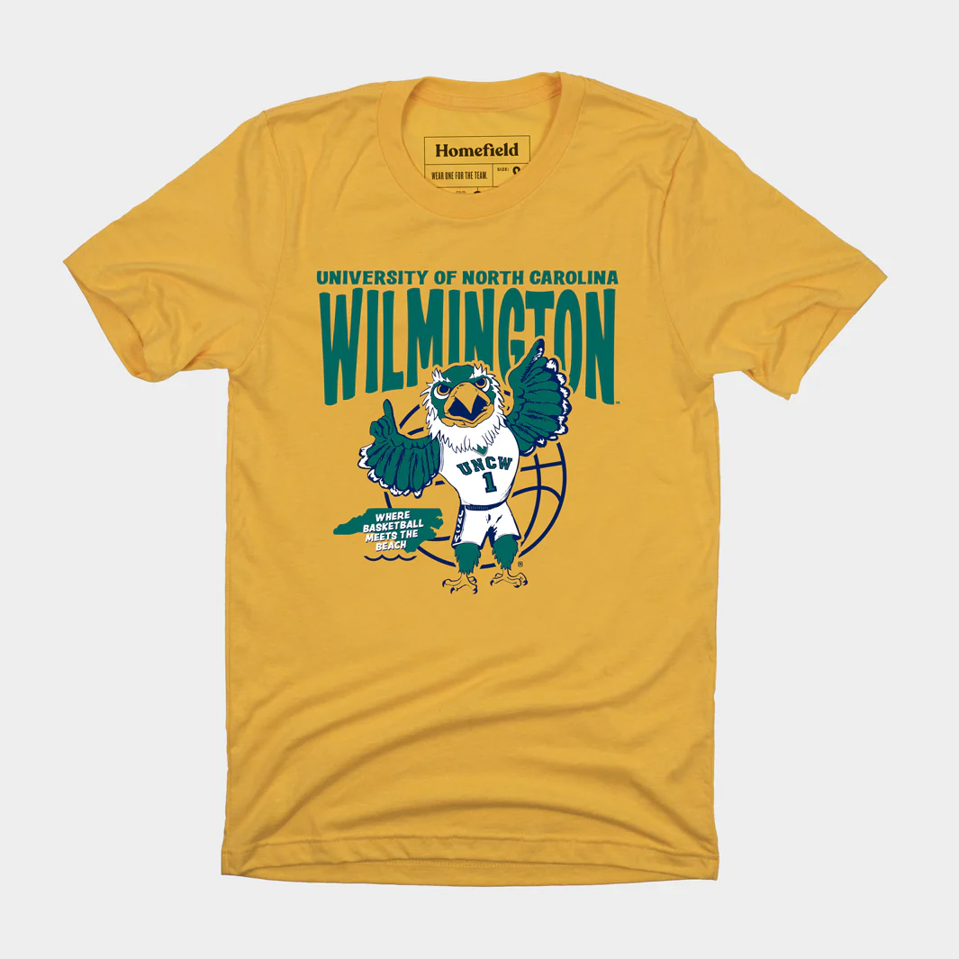 UNCW Seahawks Basketball Tee