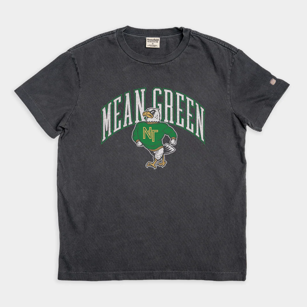 UNT Mean Green Scrappy the Eagle Heavyweight Tee