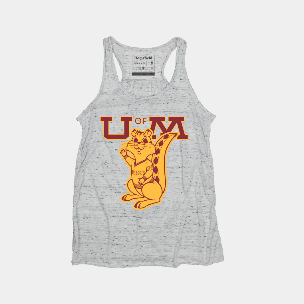 U of M Vintage Gophers Women's Tank Top