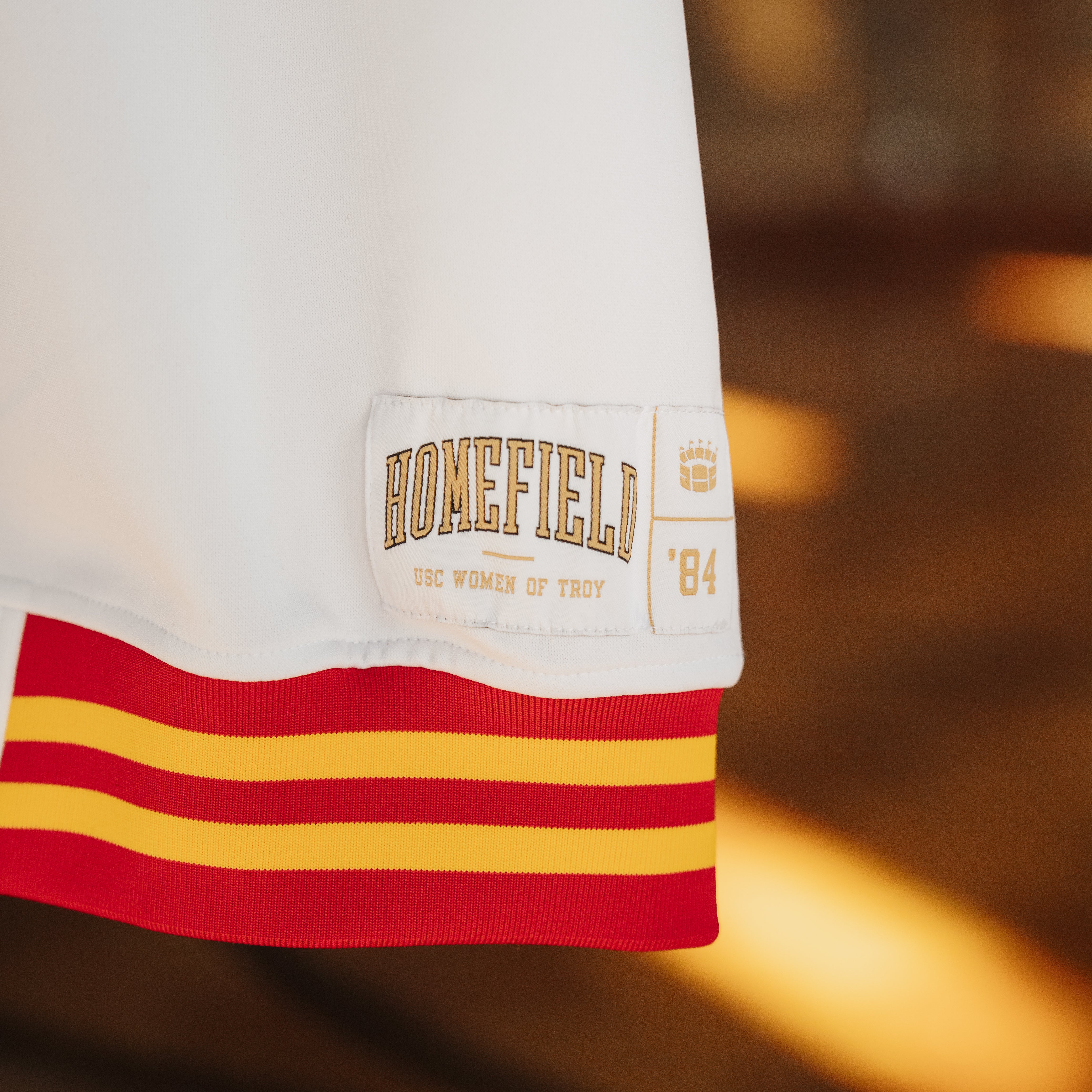 USC Basketball "Women of Troy" 1984 Vintage Shooting Shirt - Image 5