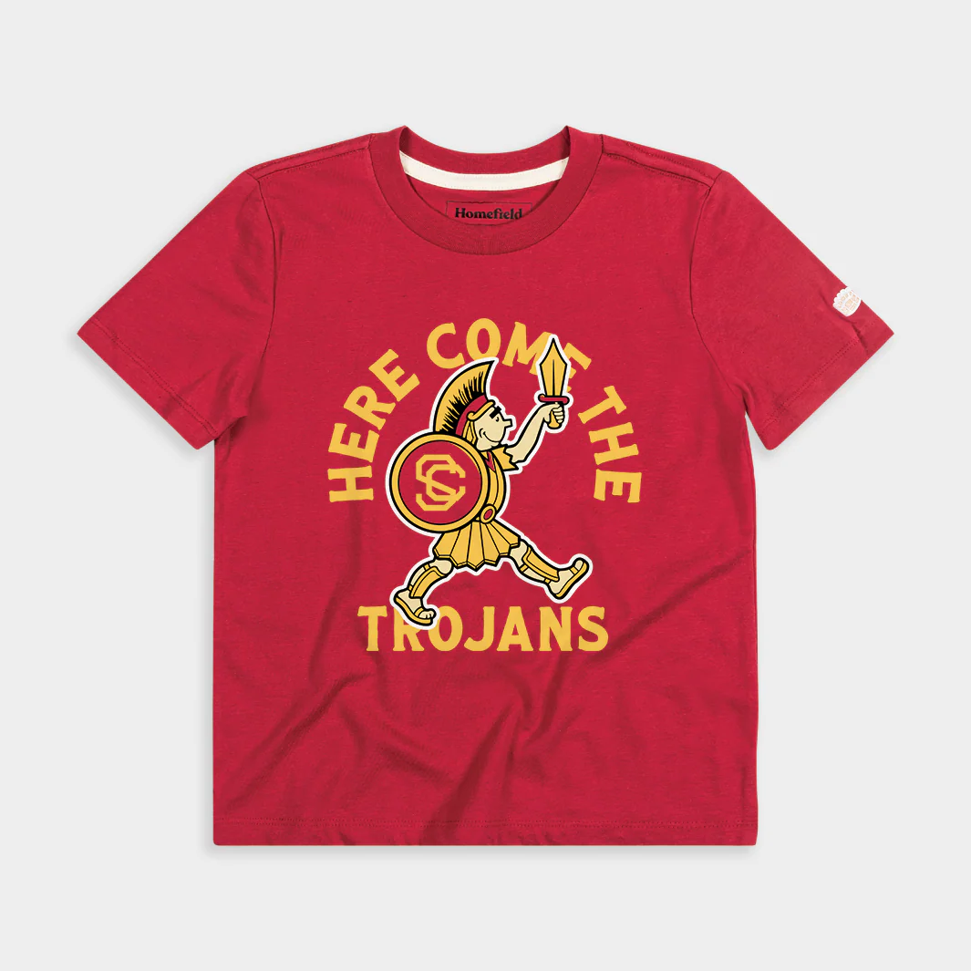 USC "Here Come the Trojans!" Youth Tee
