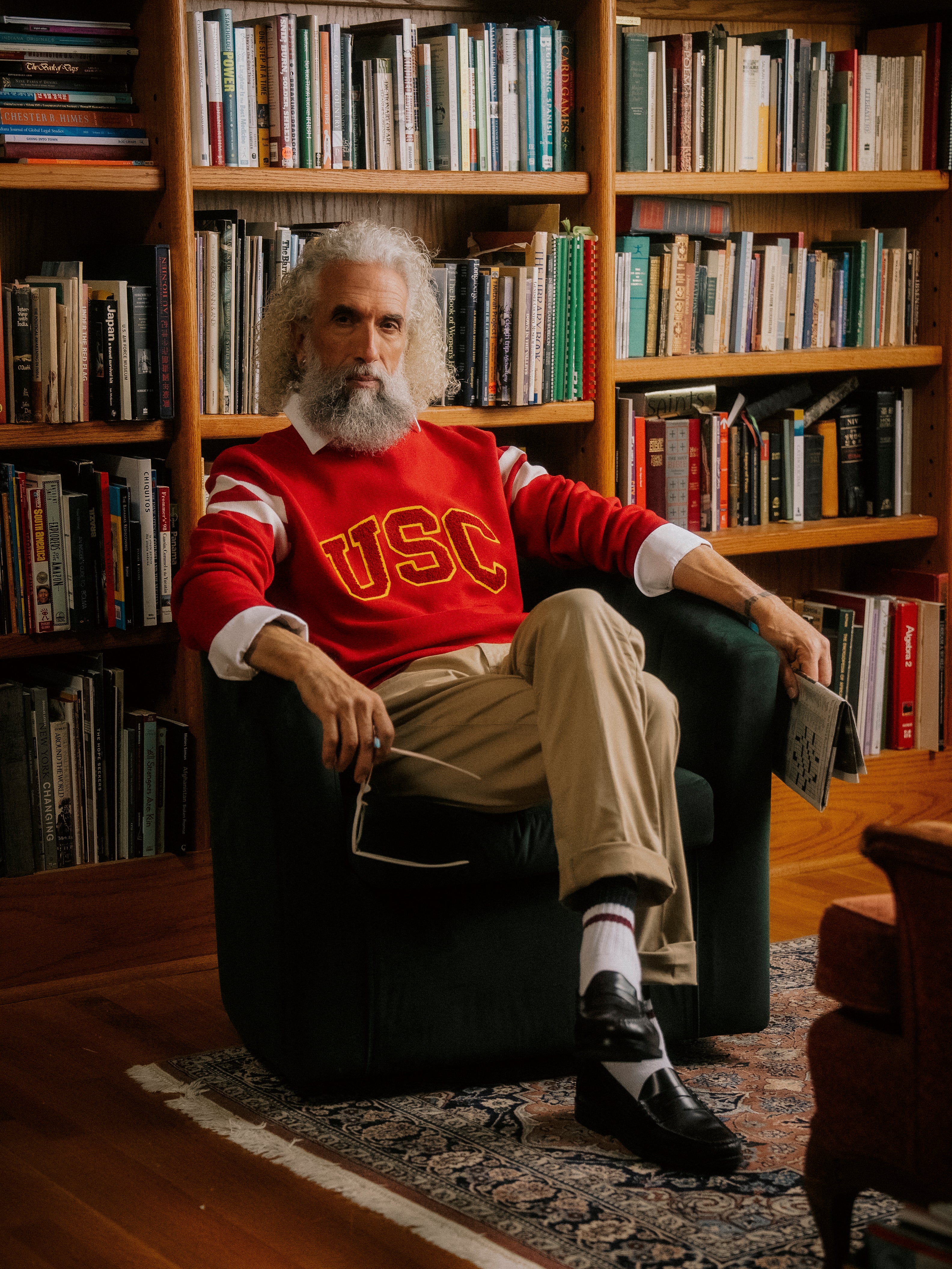 USC Trojans Retro Knit Sweater - Image 4