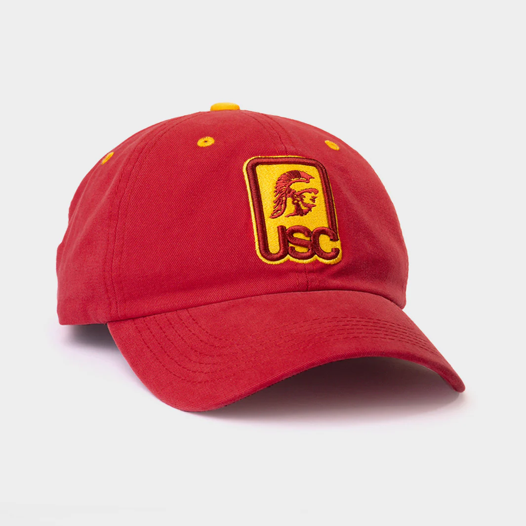 USC Trojans Vintage 1970s Logo Dad Hat - Image 2
