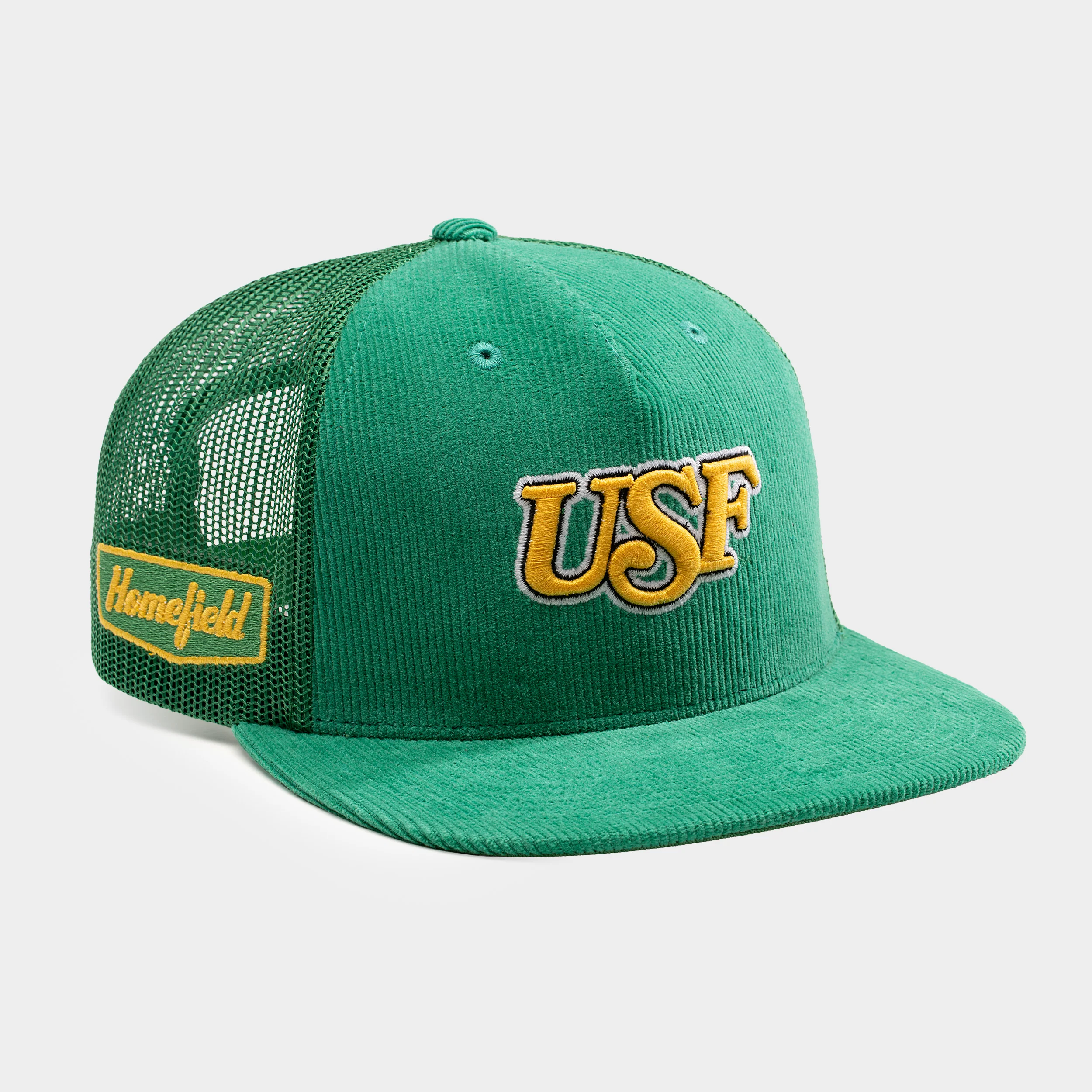 USF Bulls Corduroy Trucker Hat - Image 2