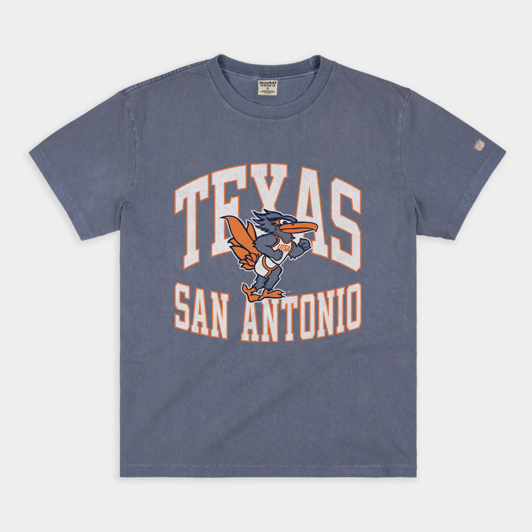 UT San Antonio Retro Roadrunner Logo Vintage Heavyweight Tee
