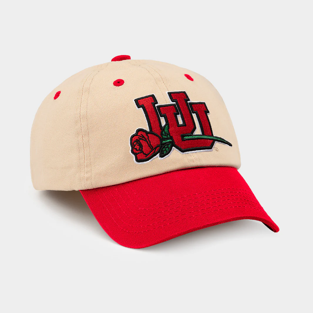 Utah Football Roses Logo Two-Tone Dad Hat - Image 2
